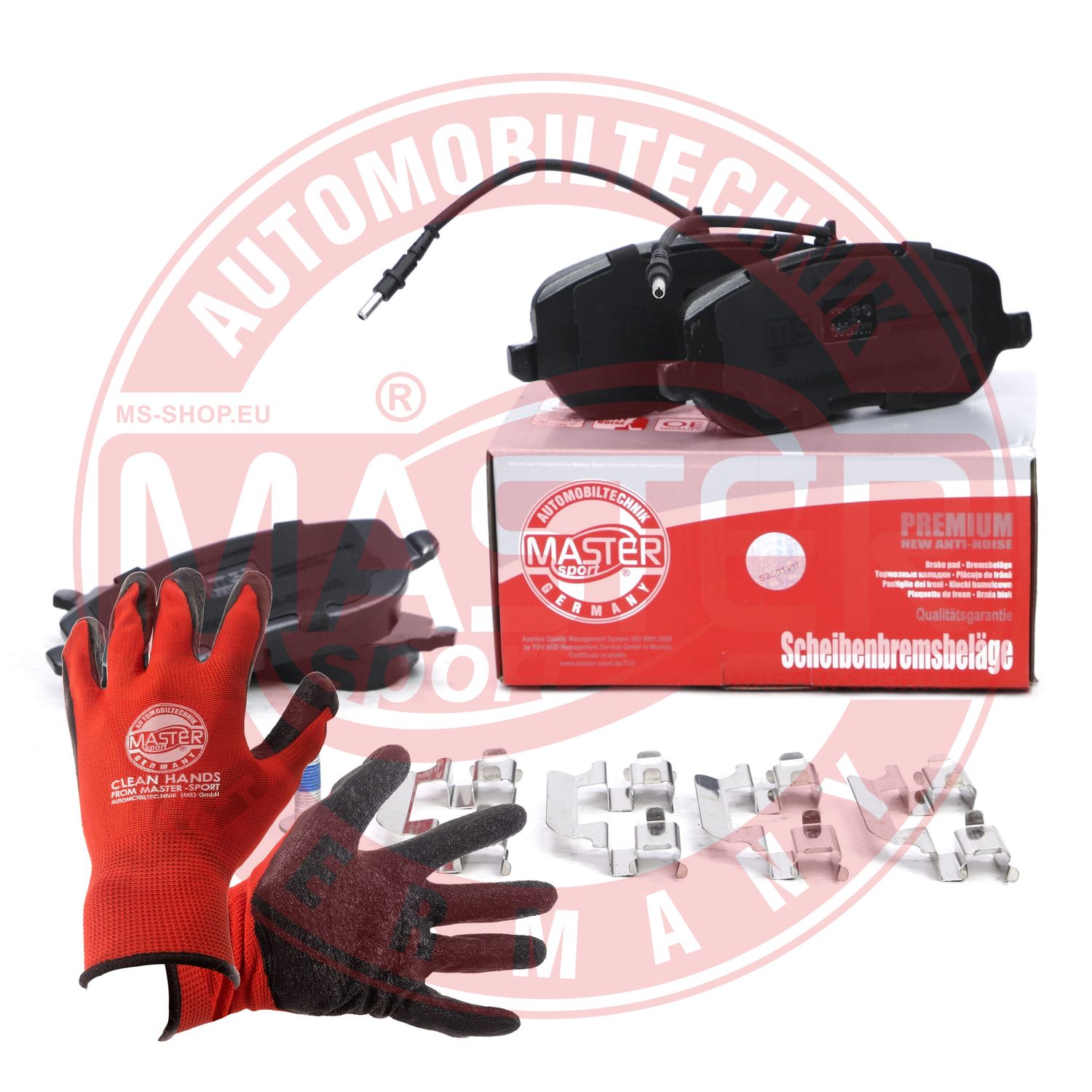 Placute frana MASTERSPORT GERMANY 13046028632N-SET-MSP