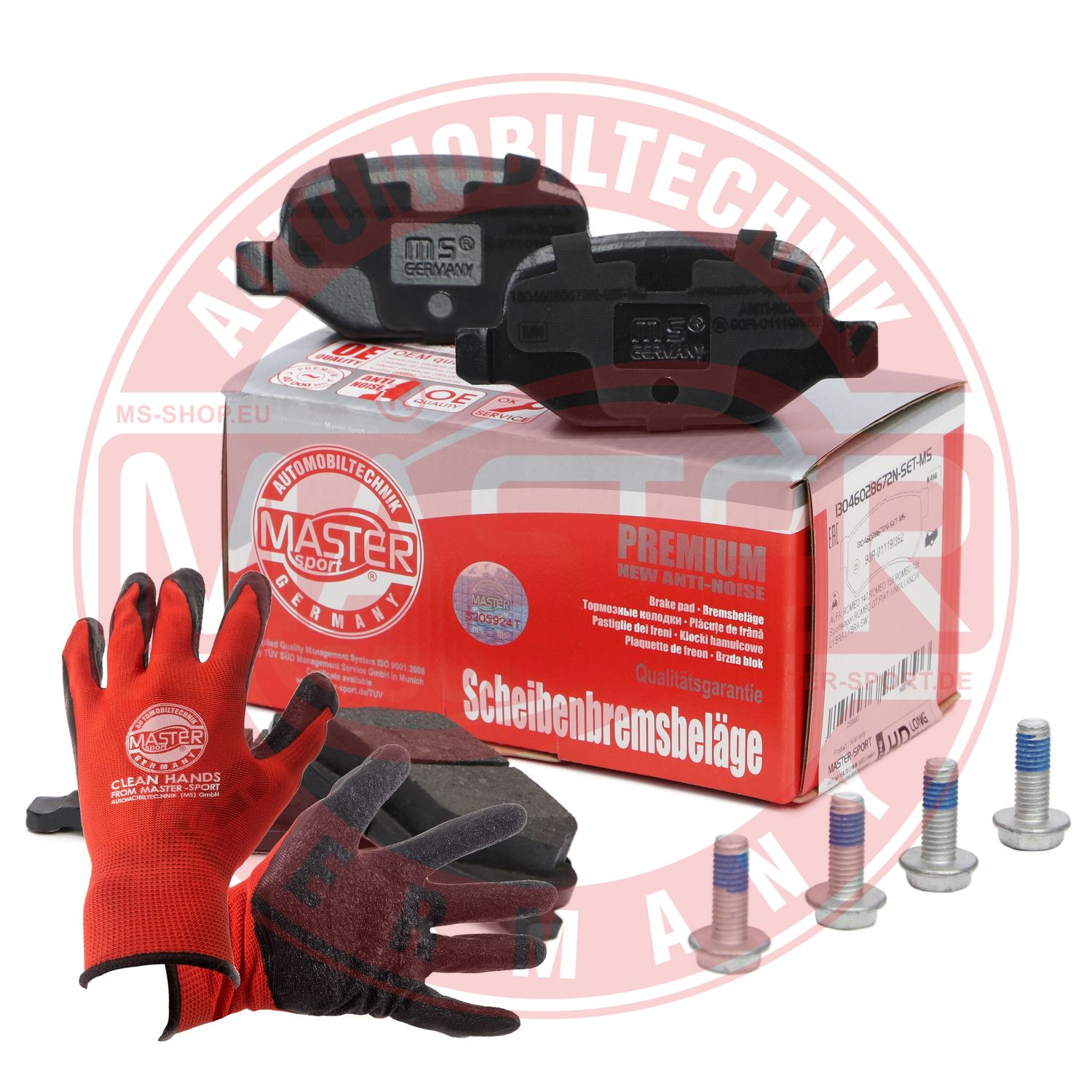 Placute frana MASTERSPORT GERMANY 13046028672N-SET-MSP