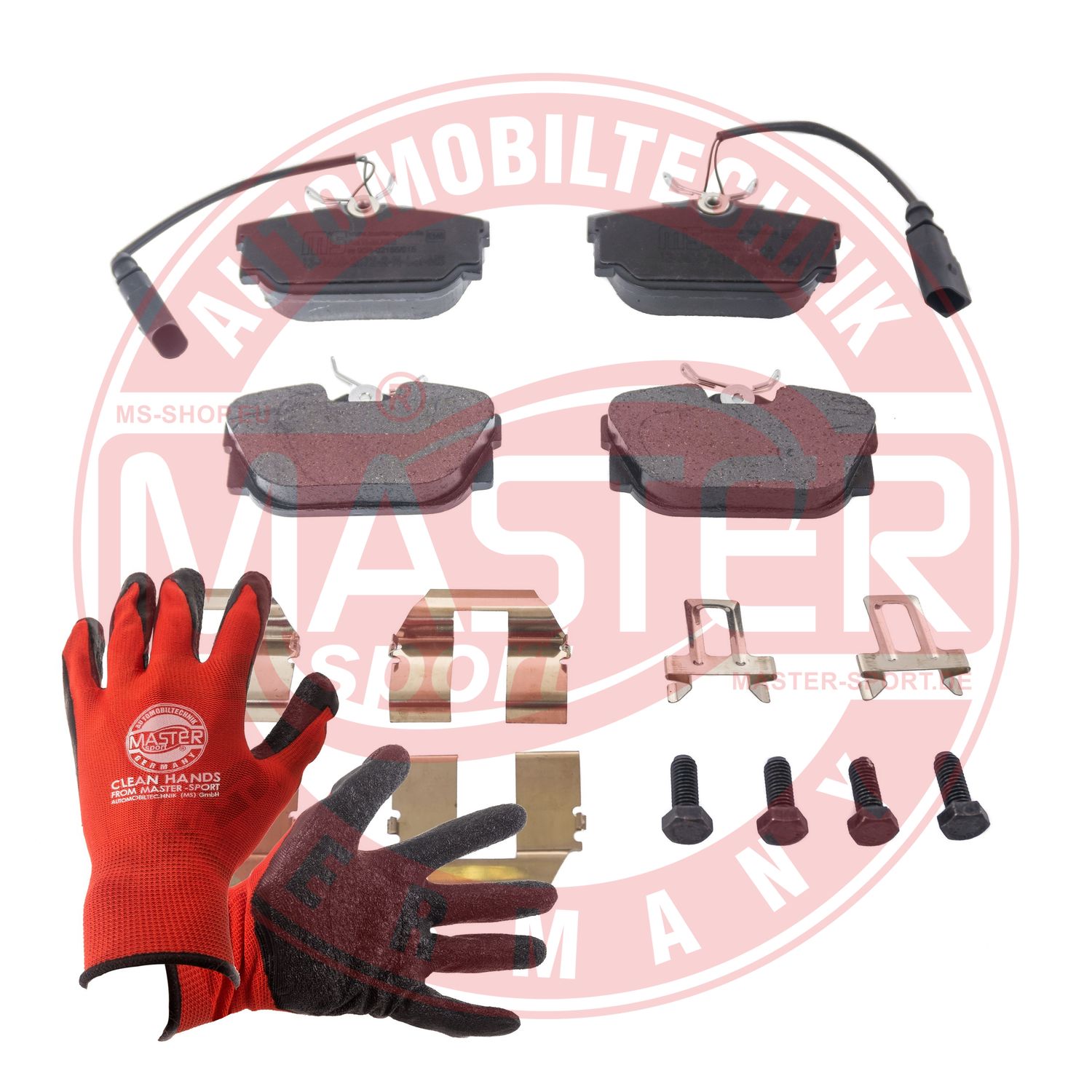 Placute frana MASTERSPORT GERMANY 13046028722N-SET-MSP