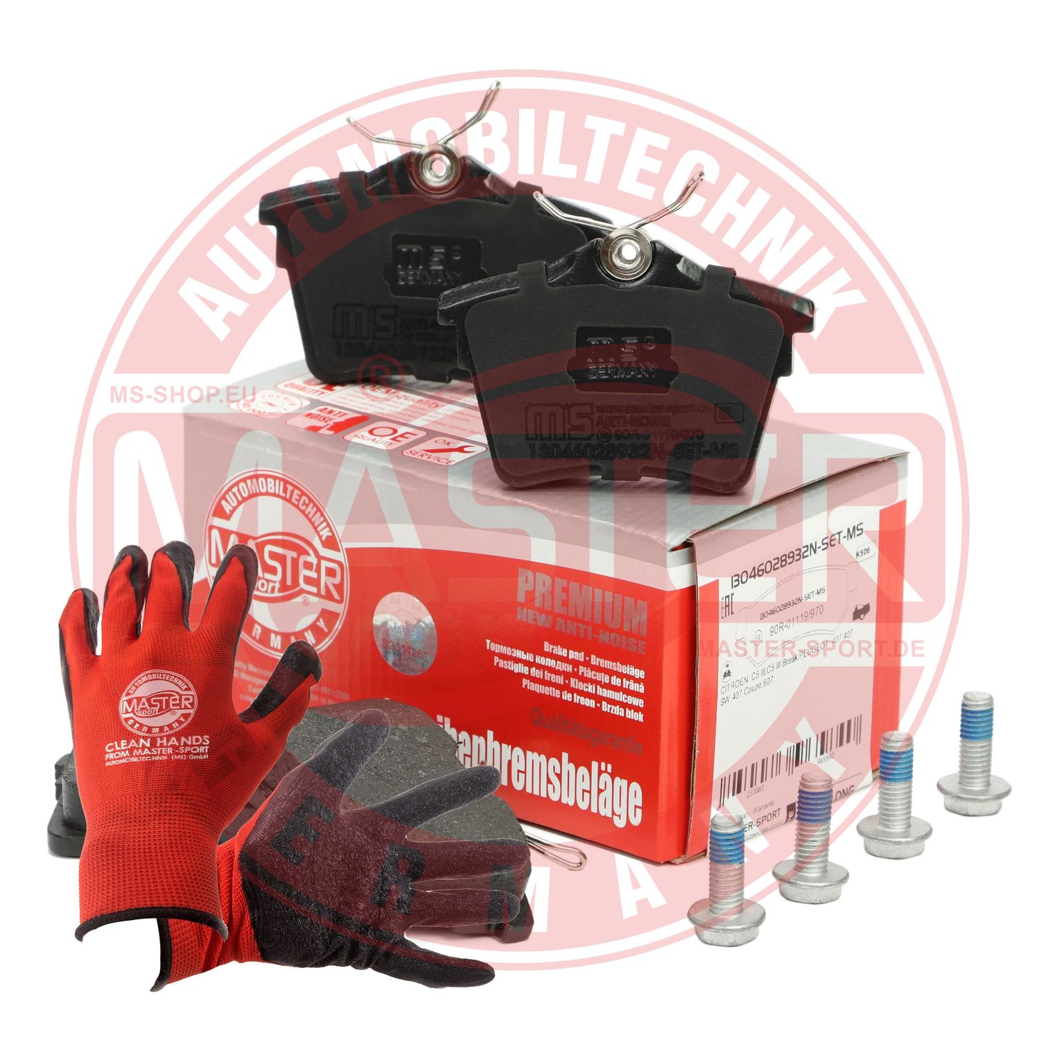 Placute frana MASTERSPORT GERMANY 13046028932N-SET-MSP