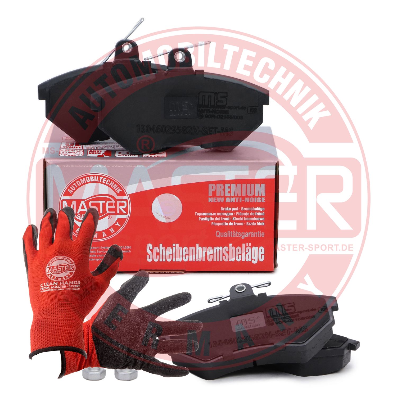 Placute frana MASTERSPORT GERMANY 13046029582N-SET-MSP