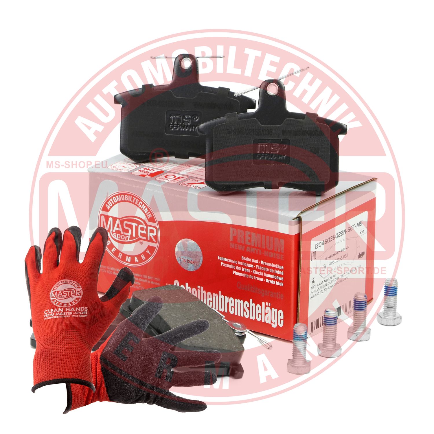 Placute frana MASTERSPORT GERMANY 13046036022N-SET-MSP
