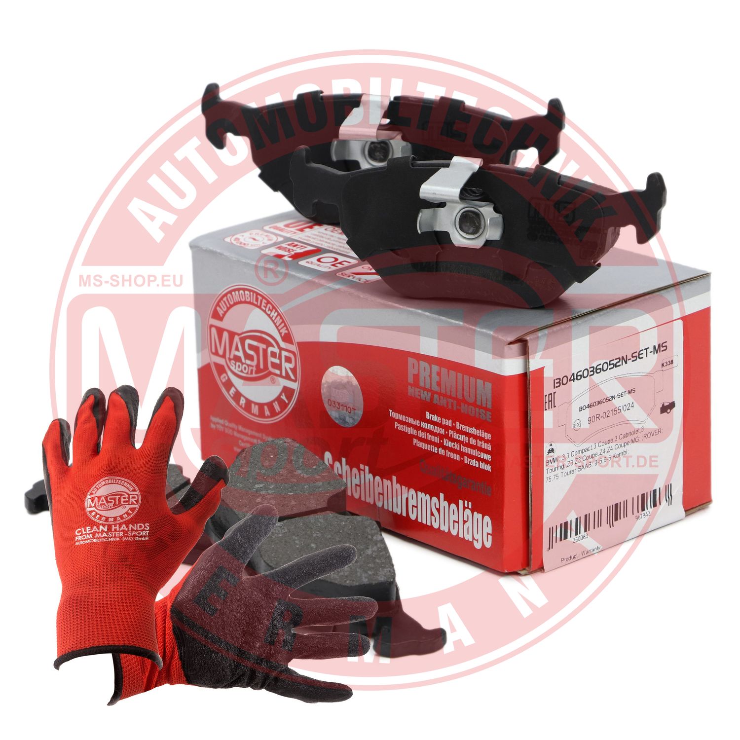 Placute frana MASTERSPORT GERMANY 13046036052N-SET-MSP