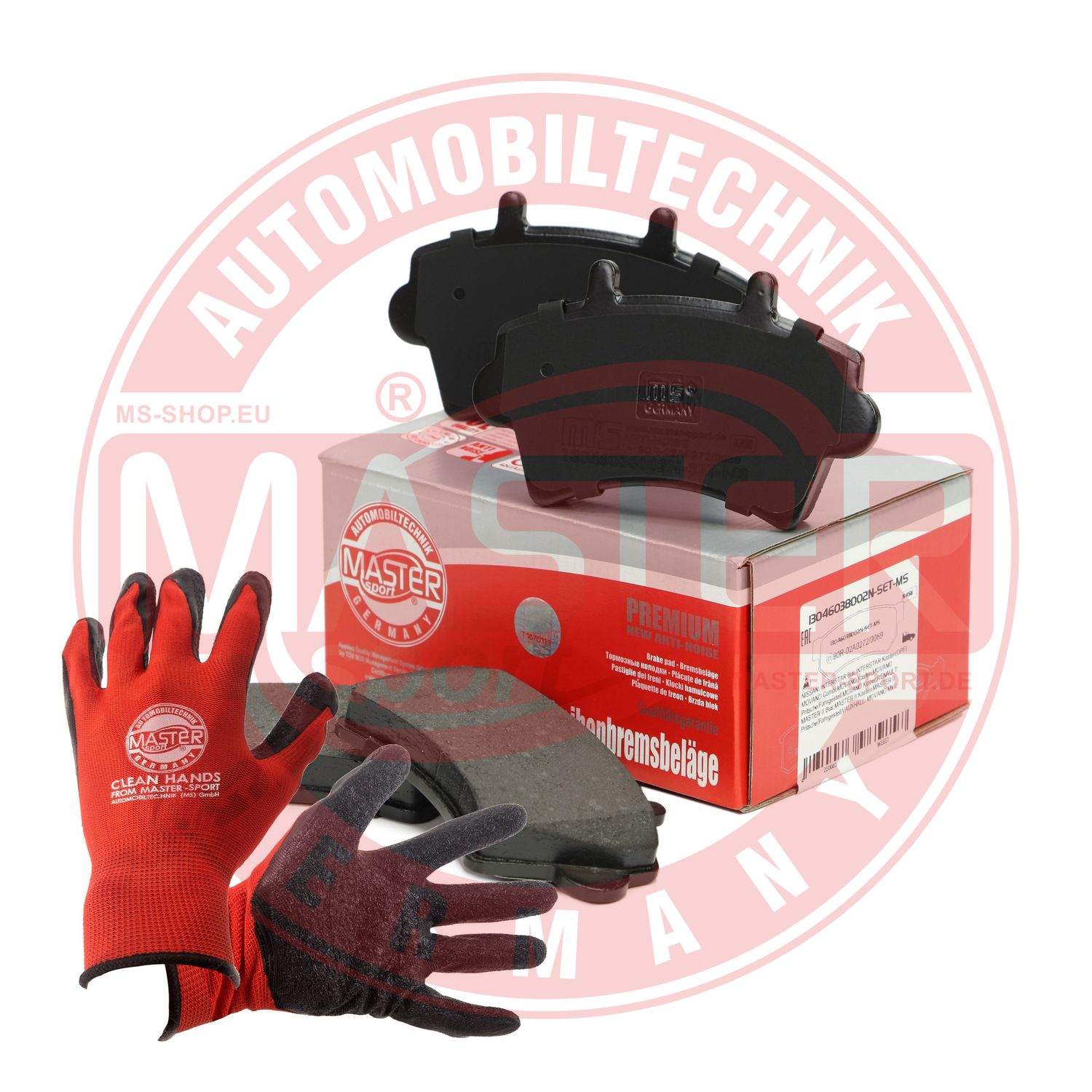 Placute frana MASTERSPORT GERMANY 13046038002N-SET-MSP