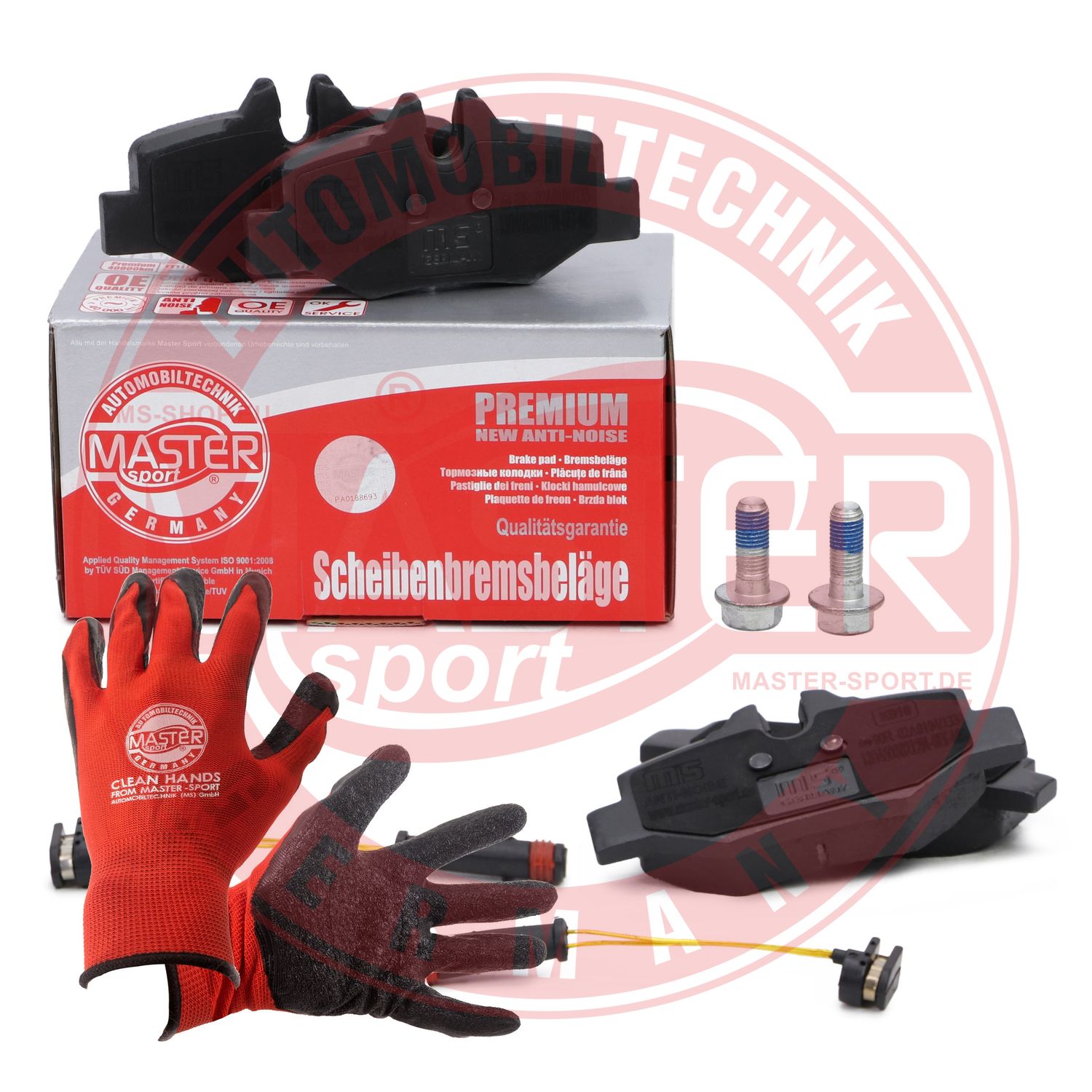 Placute frana MASTERSPORT GERMANY 13046038212N-SET-MSP