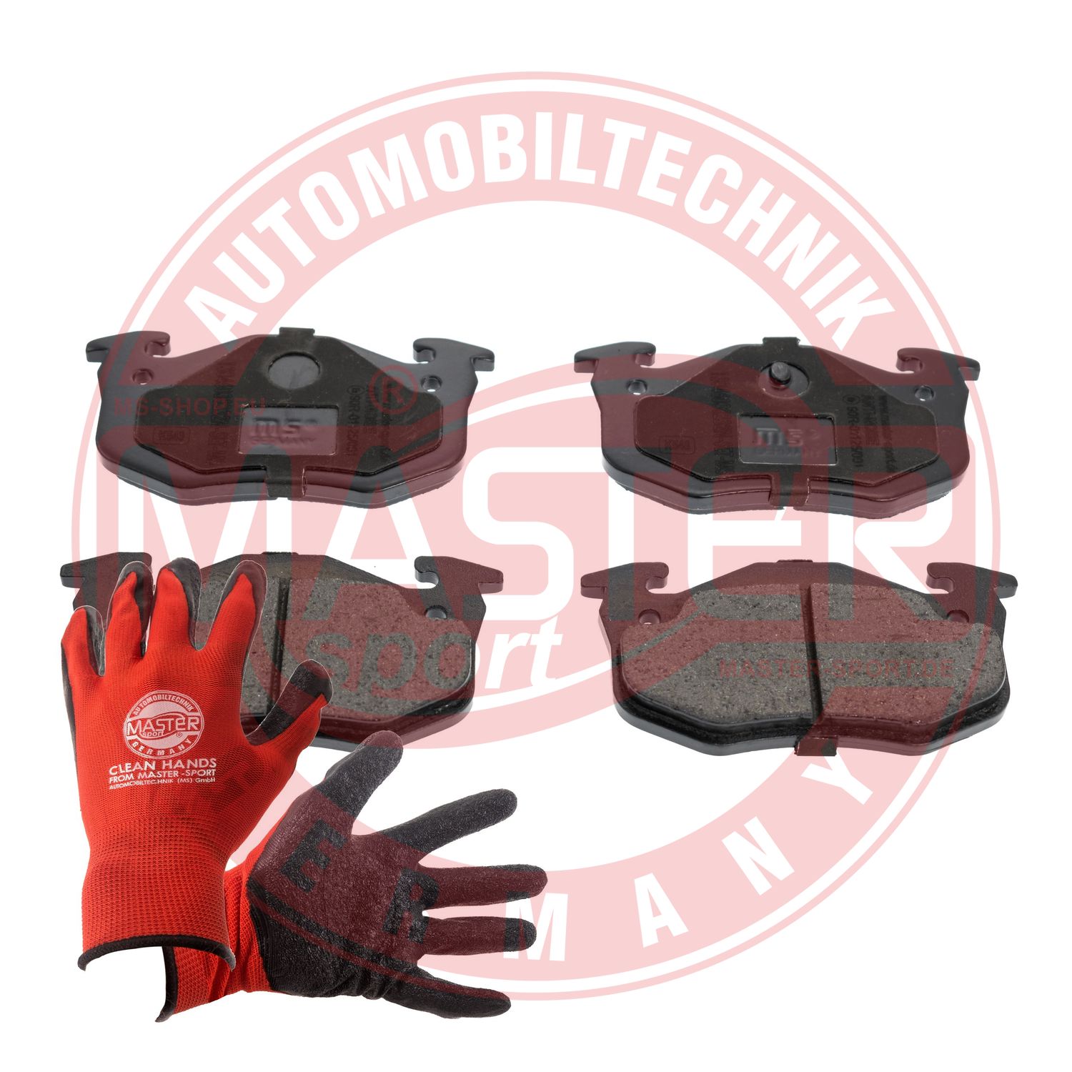 Placute frana MASTERSPORT GERMANY 13046038232N-SET-MSP