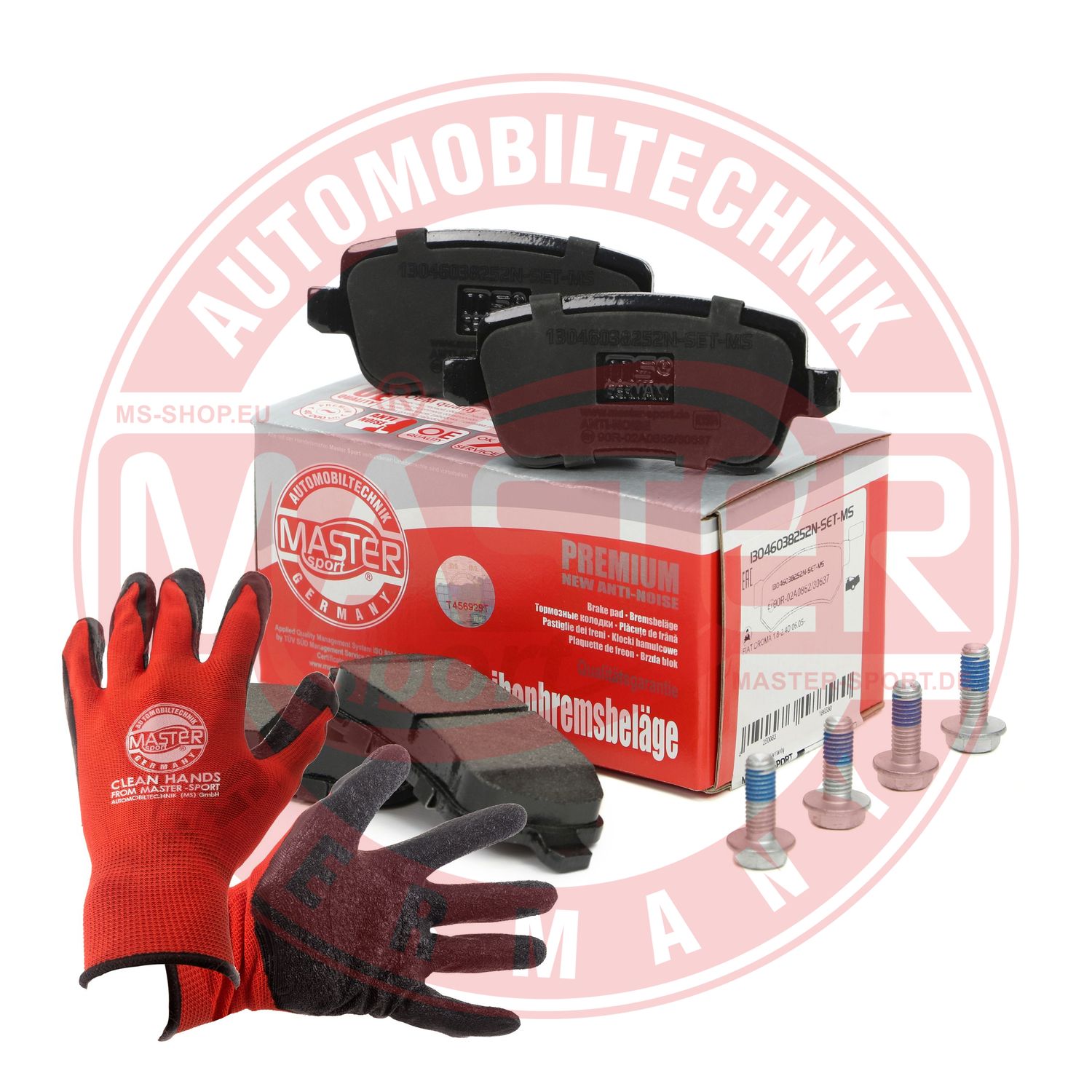 Placute frana MASTERSPORT GERMANY 13046038252N-SET-MSP