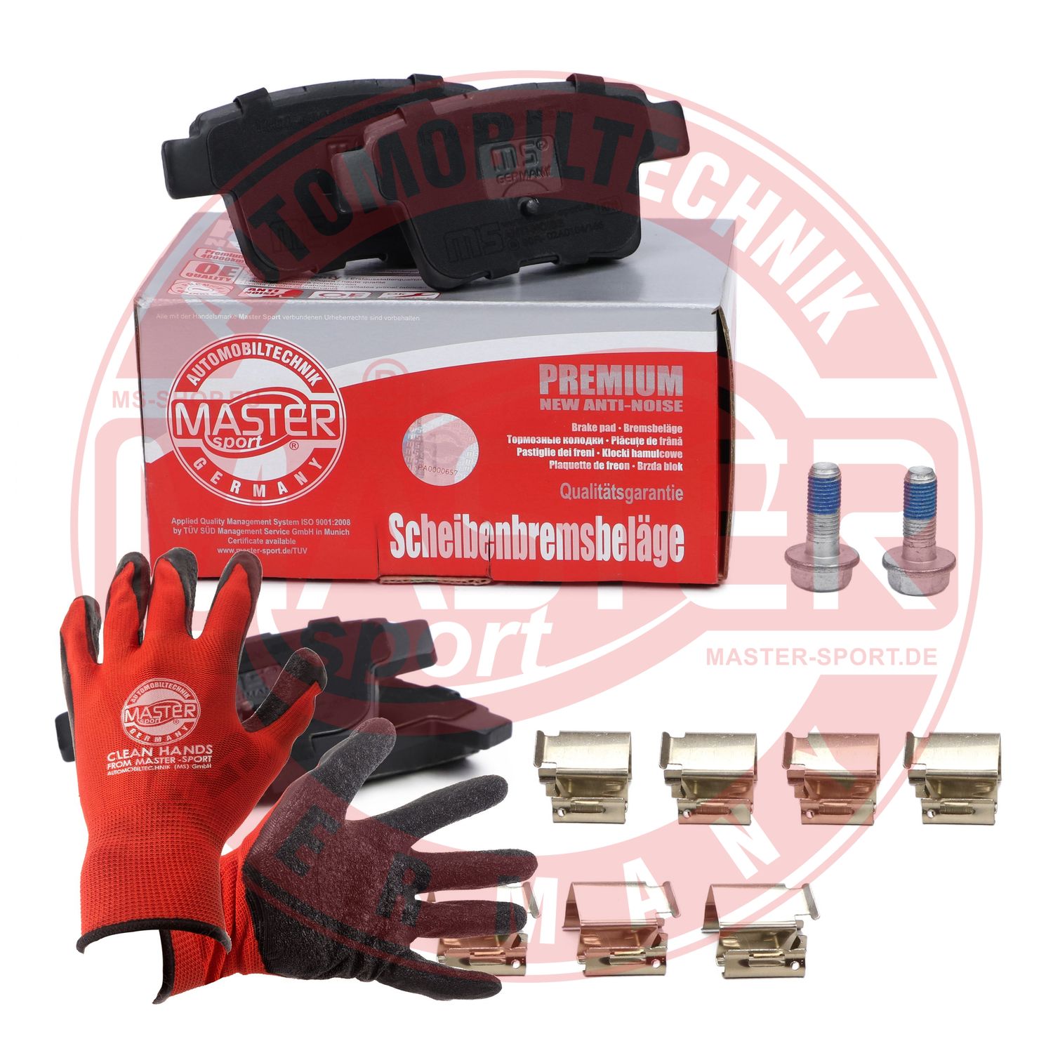 Placute frana MASTERSPORT GERMANY 13046038312N-SET-MSP