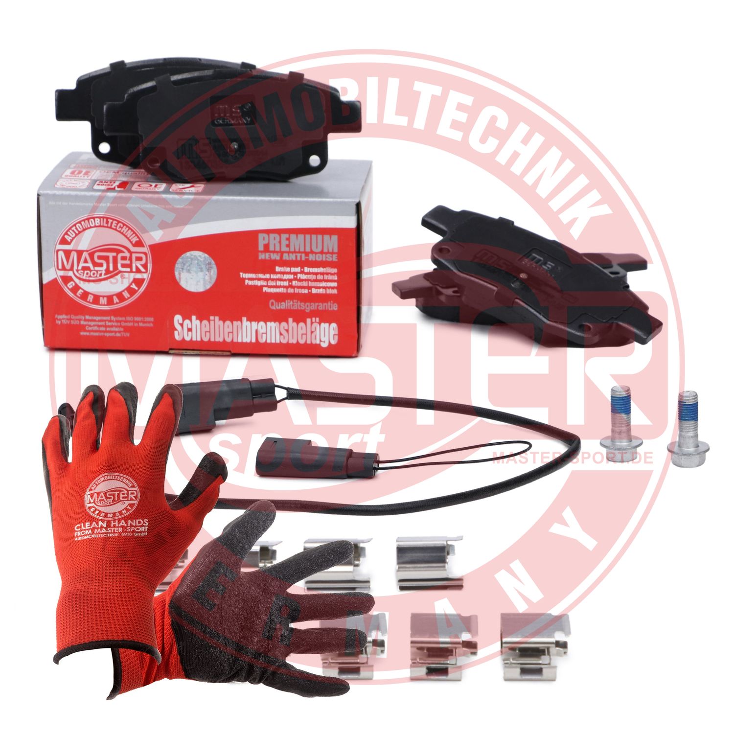 Placute frana MASTERSPORT GERMANY 13046038352N-SET-MSP