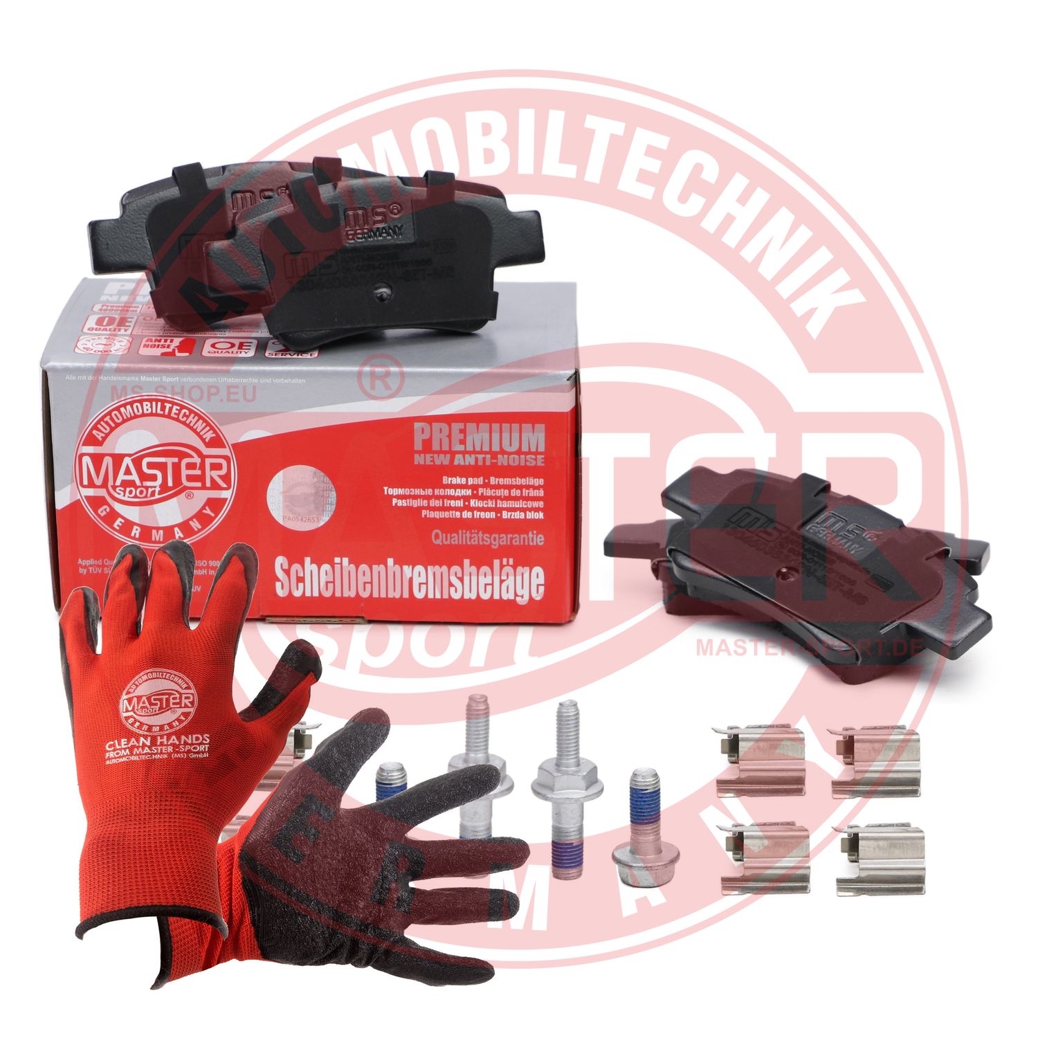 Placute frana MASTERSPORT GERMANY 13046038362N-SET-MSP
