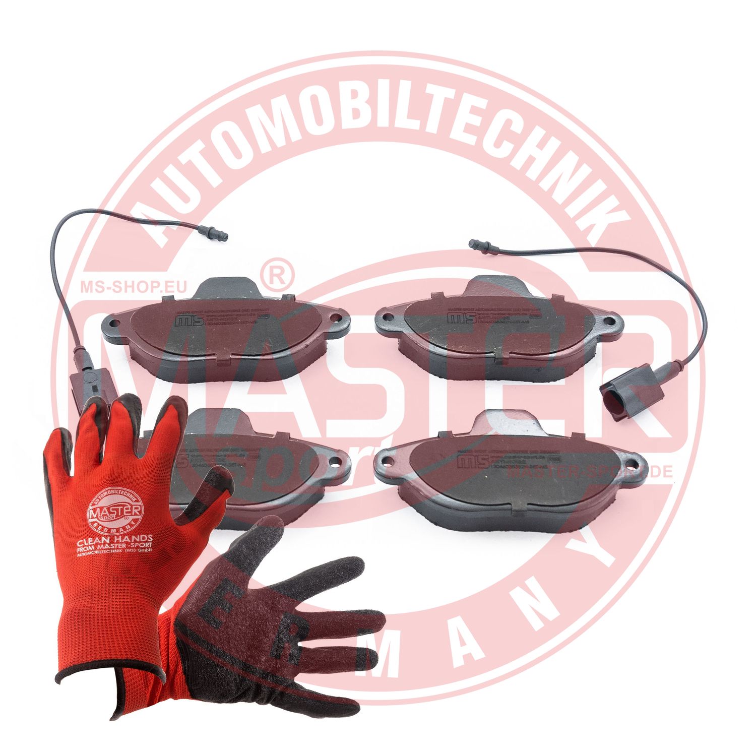 Placute frana MASTERSPORT GERMANY 13046038382N-SET-MSP