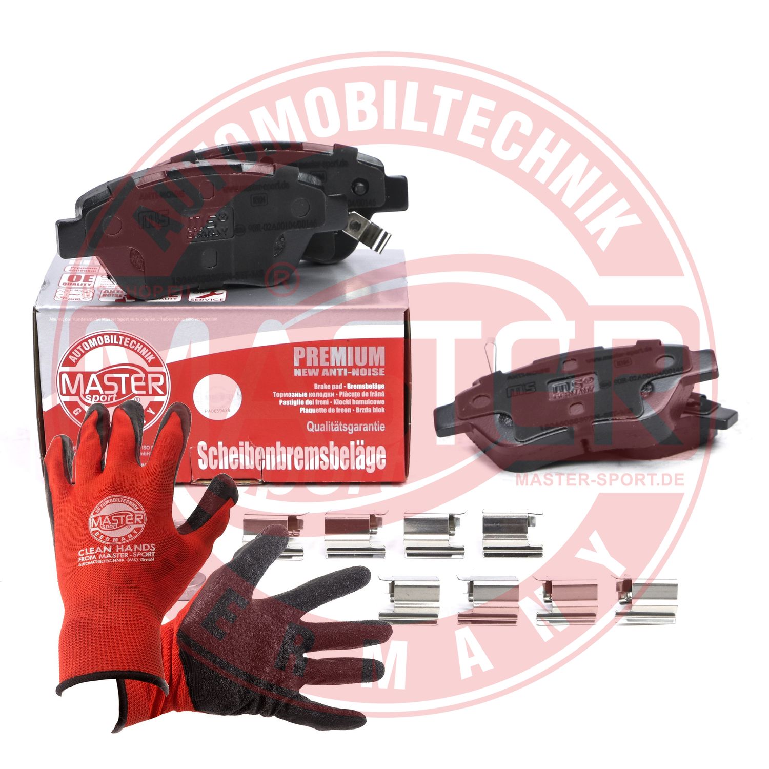Placute frana MASTERSPORT GERMANY 13046038392N-SET-MSP