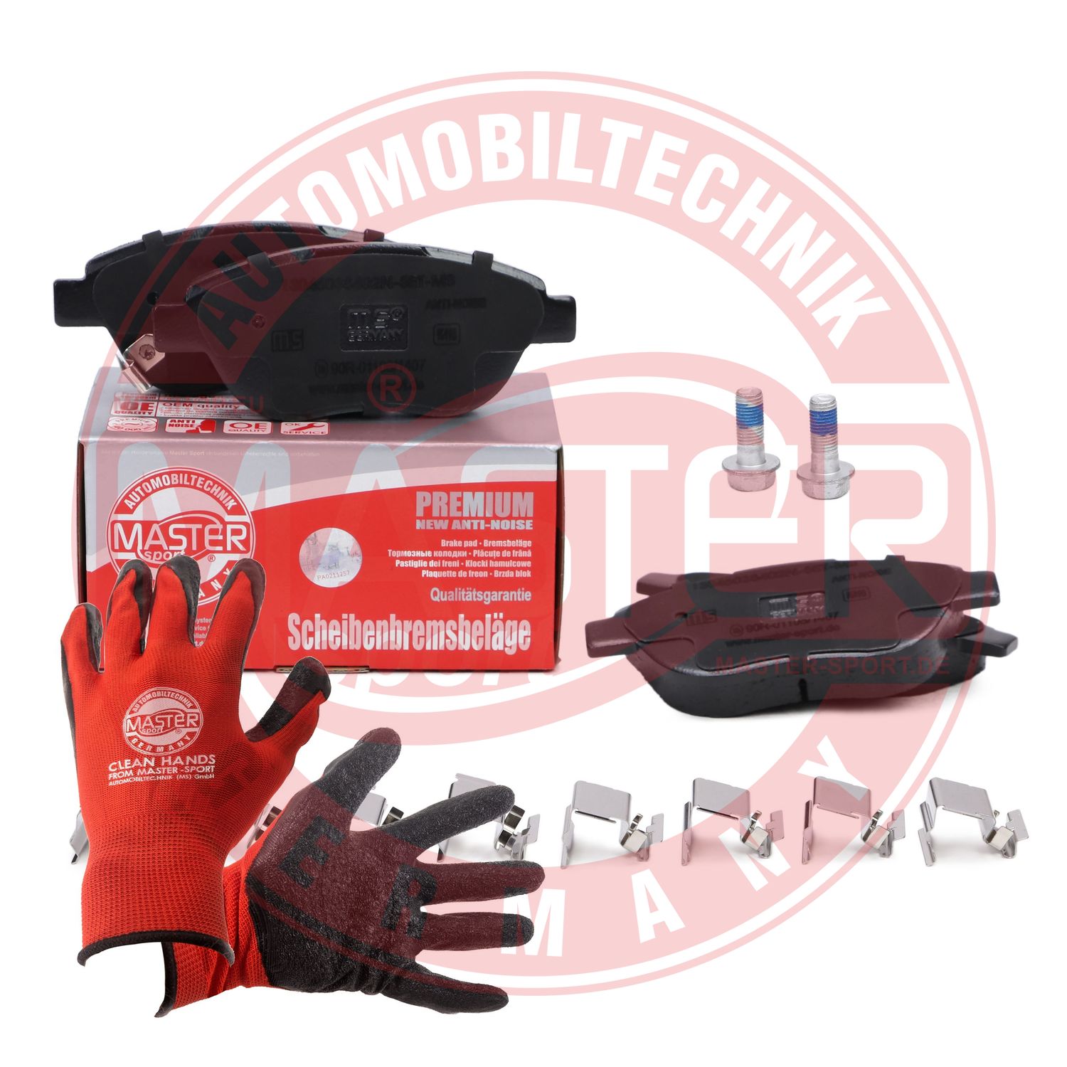Placute frana MASTERSPORT GERMANY 13046038402N-SET-MSP