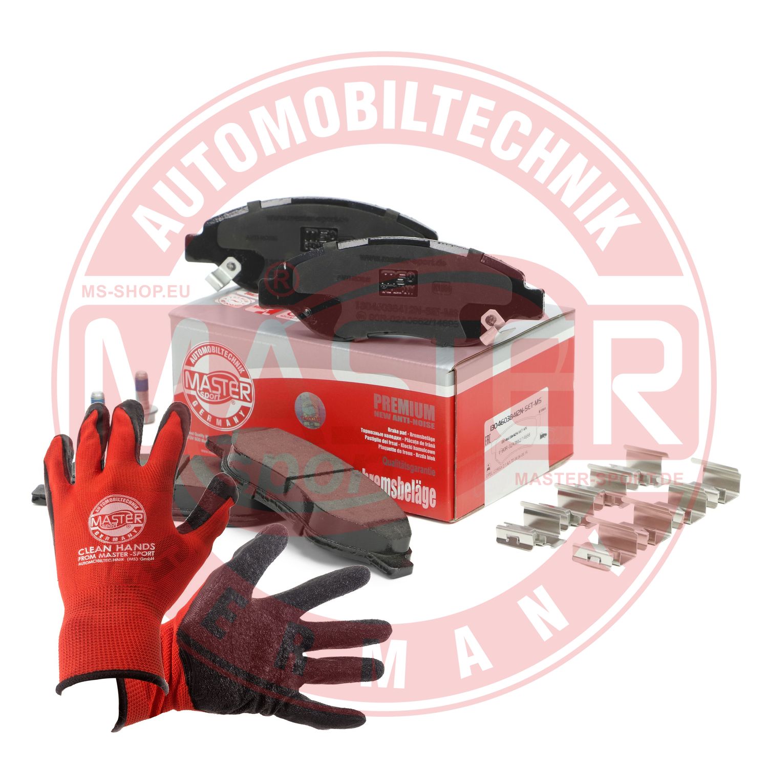 Placute frana MASTERSPORT GERMANY 13046038412N-SET-MSP