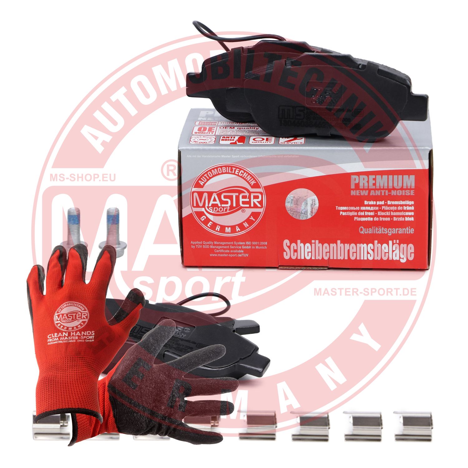 Placute frana MASTERSPORT GERMANY 13046038462N-SET-MSP