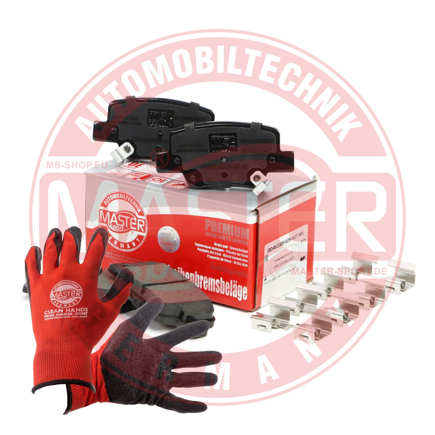Placute frana MASTERSPORT GERMANY 13046038542N-SET-MSP