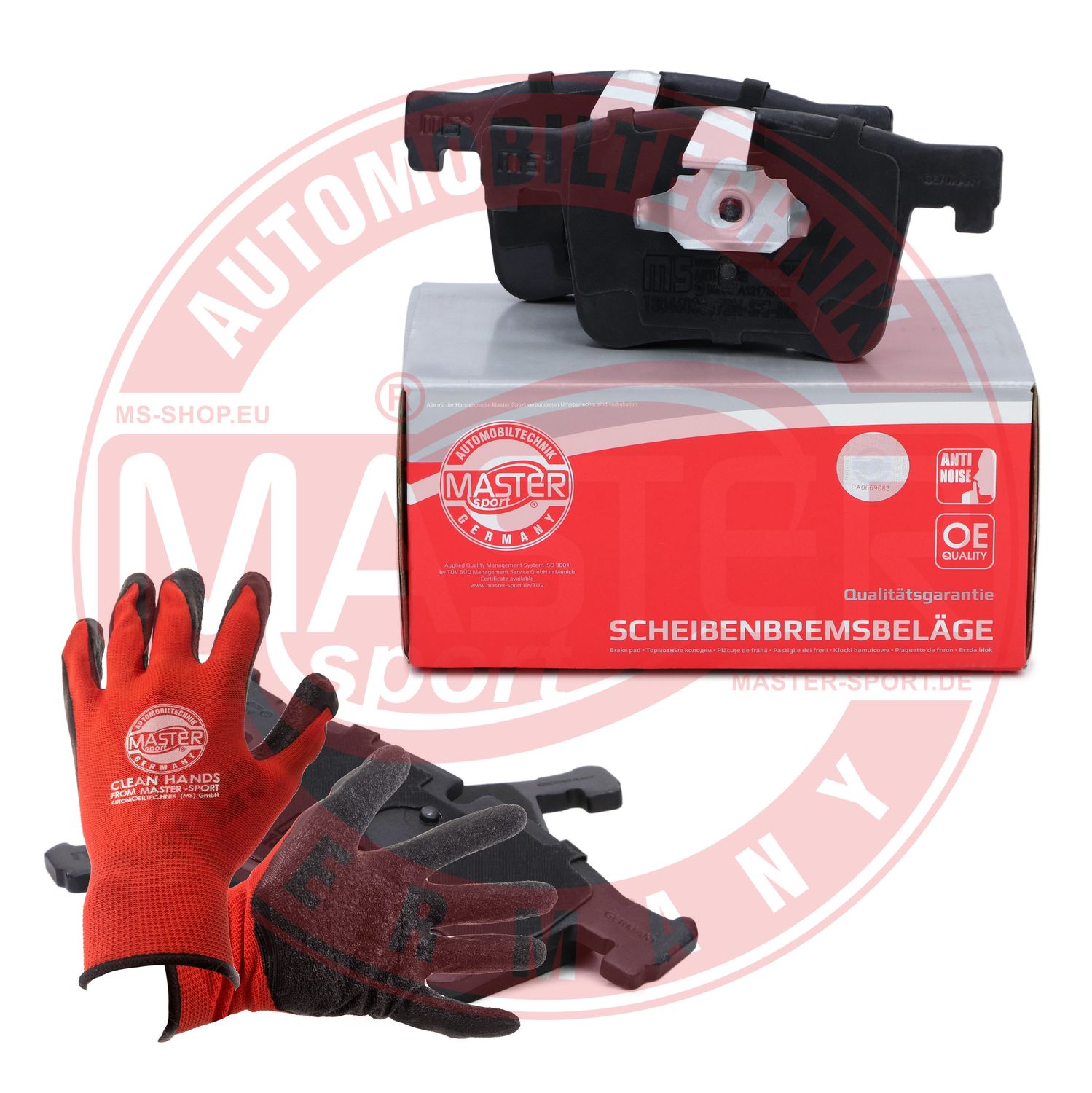 Placute frana MASTERSPORT GERMANY 13046038572N-SET-MSP