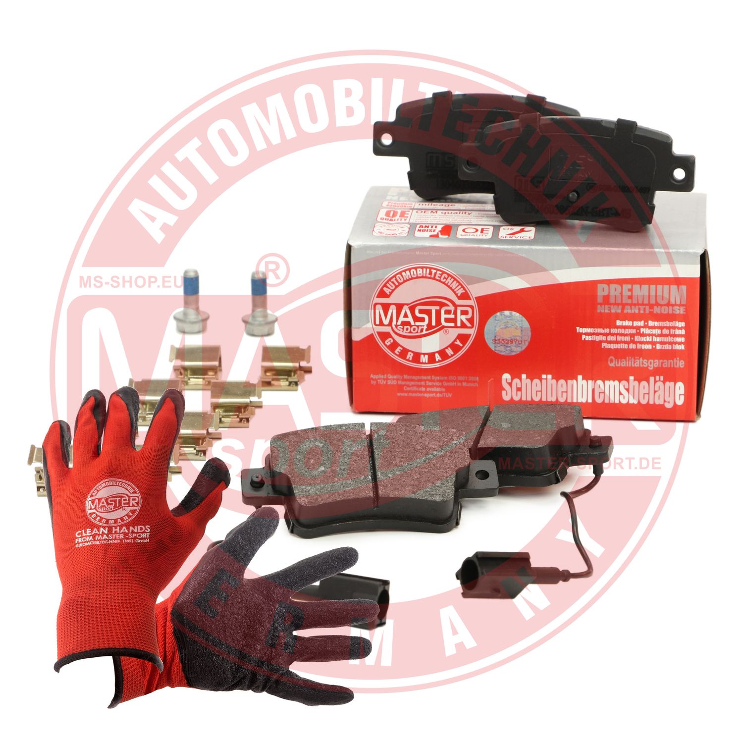 Placute frana MASTERSPORT GERMANY 13046038622N-SET-MSP