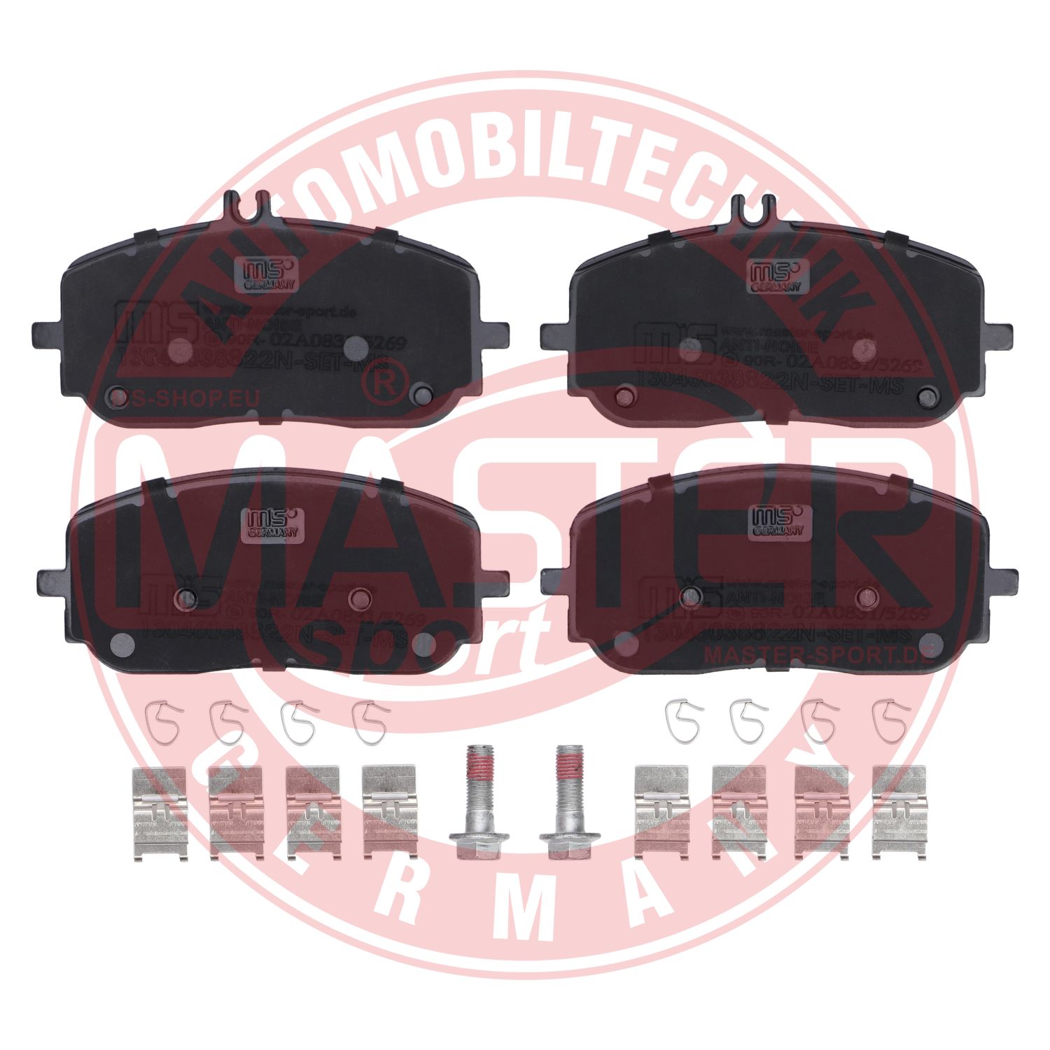 Placute frana MASTERSPORT GERMANY 13046038822N-SET-MS