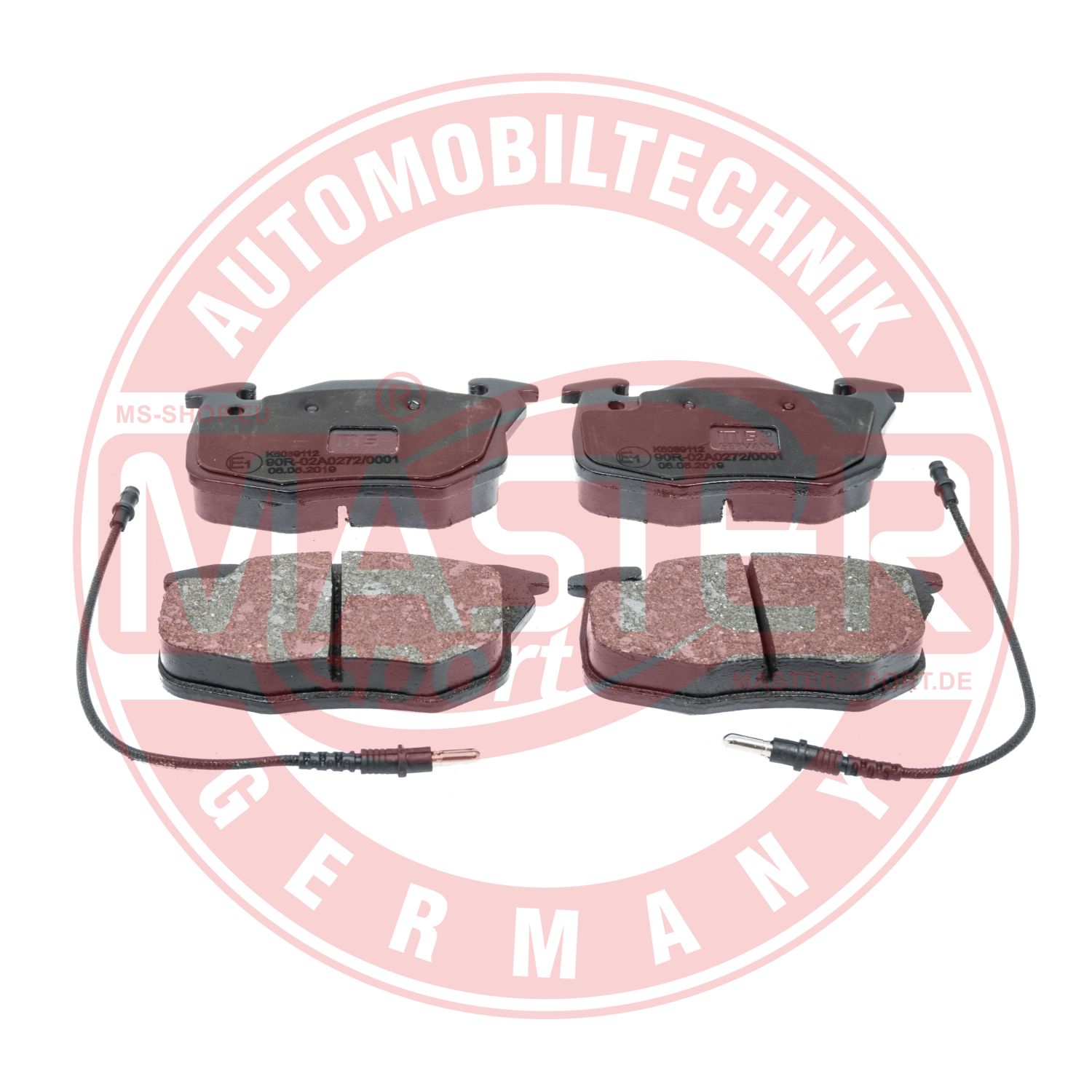Placute frana MASTERSPORT GERMANY 13046039112N-SET-MS