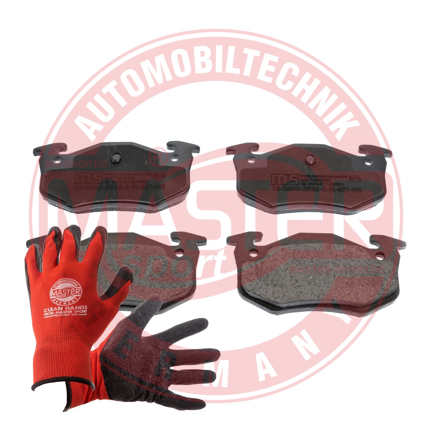 Placute frana MASTERSPORT GERMANY 13046039262N-SET-MSP