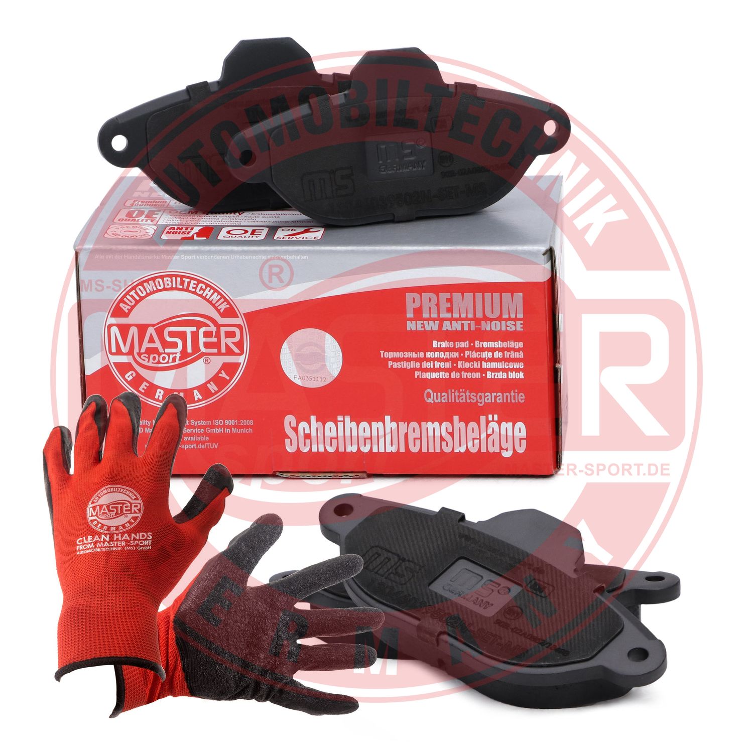 Placute frana MASTERSPORT GERMANY 13046039502N-SET-MSP