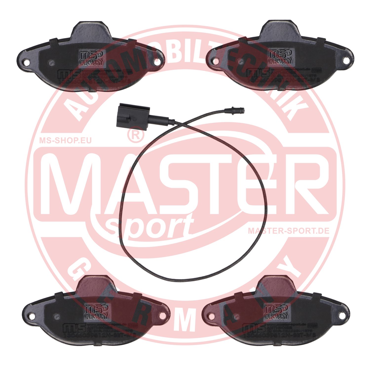 Placute frana MASTERSPORT GERMANY 13046039512N-SET-MS