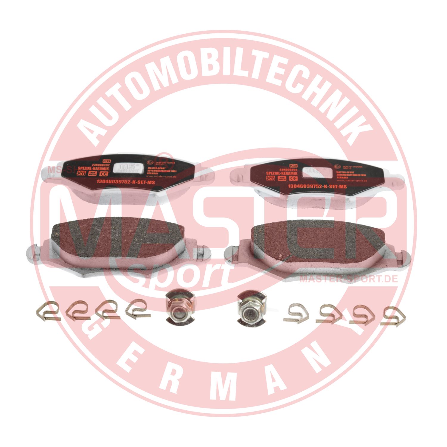 Placute frana MASTERSPORT GERMANY 13046039752K-SET-MS