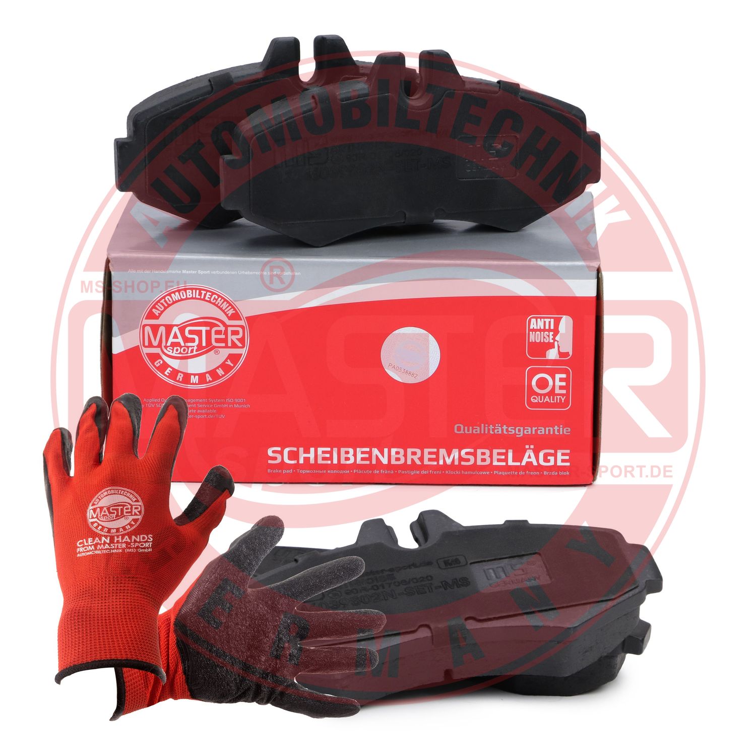 Placute frana MASTERSPORT GERMANY 13046039802N-SET-MSP