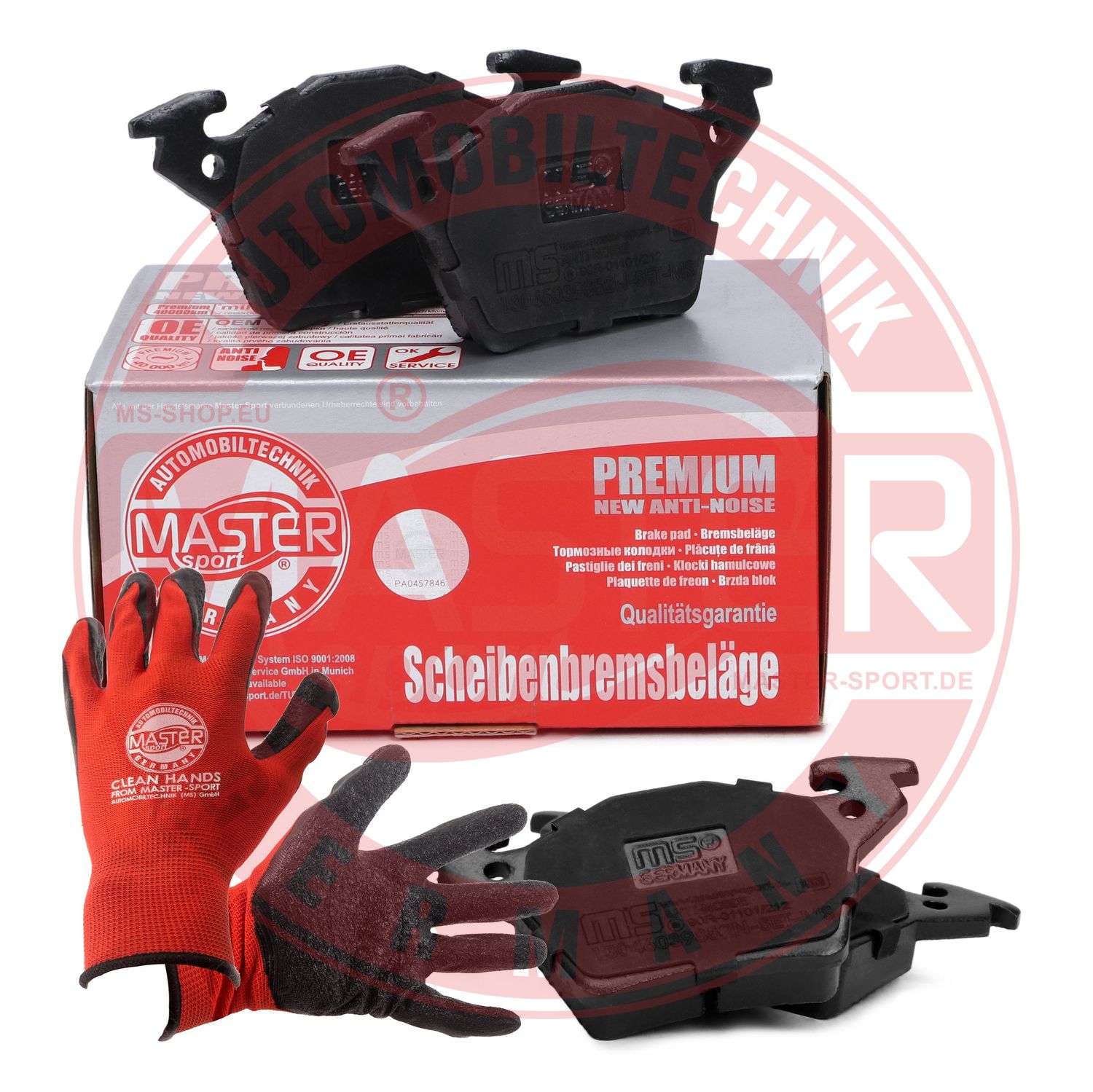 Placute frana MASTERSPORT GERMANY 13046039852N-SET-MSP