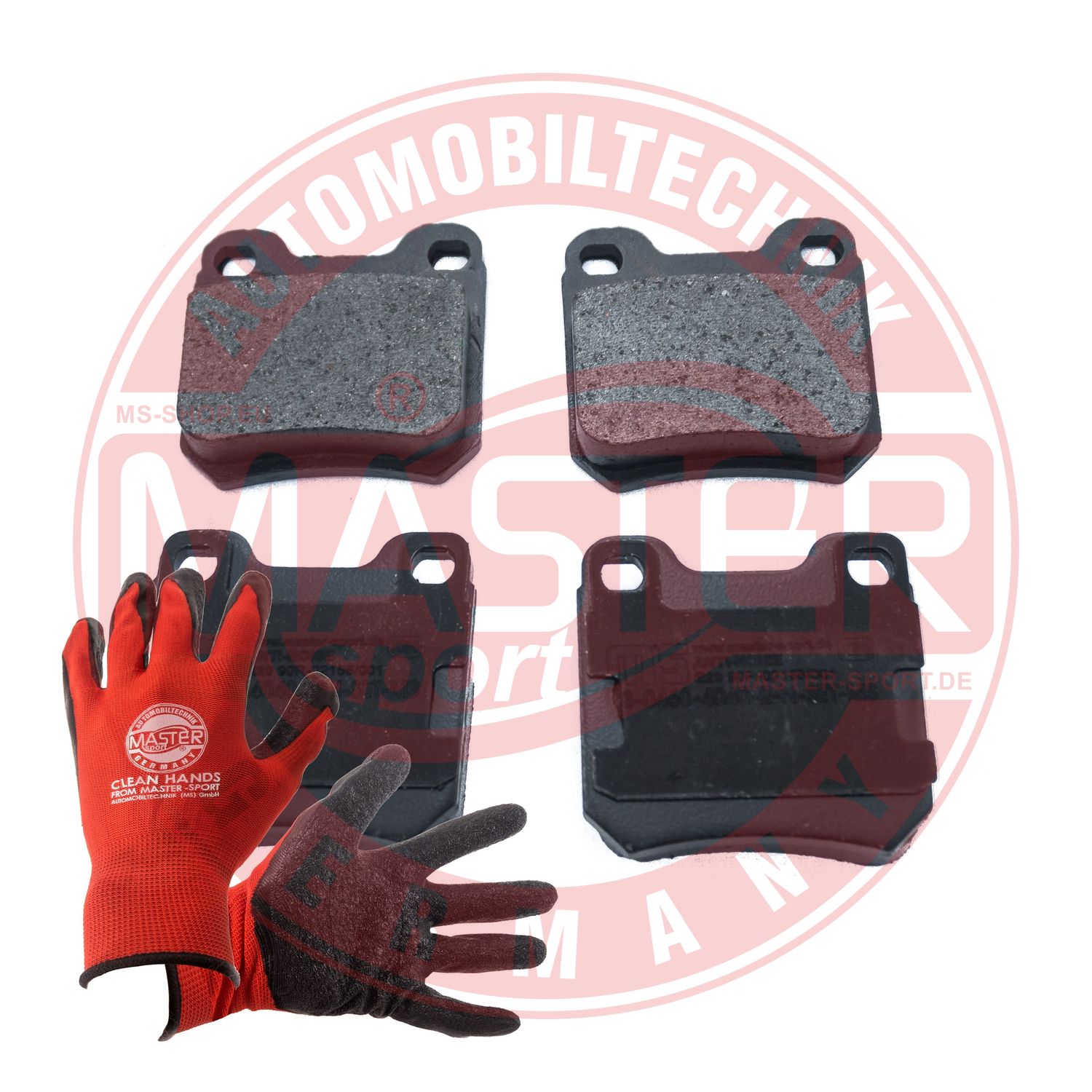 Placute frana MASTERSPORT GERMANY 13046040402N-SET-MSP