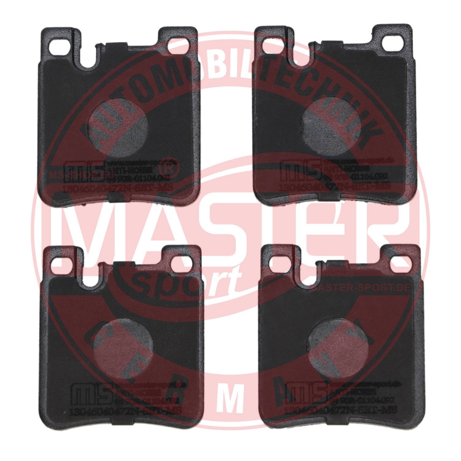 Placute frana MASTERSPORT GERMANY 13046040472N-SET-MS