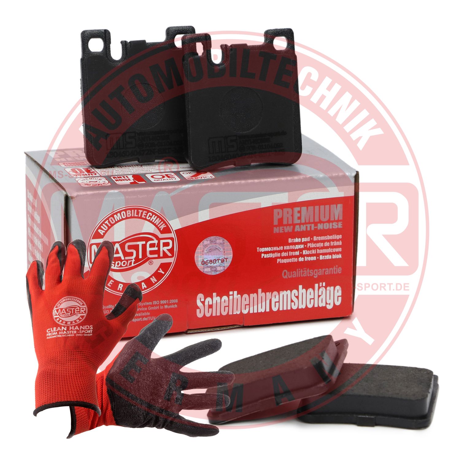 Placute frana MASTERSPORT GERMANY 13046040472N-SET-MSP