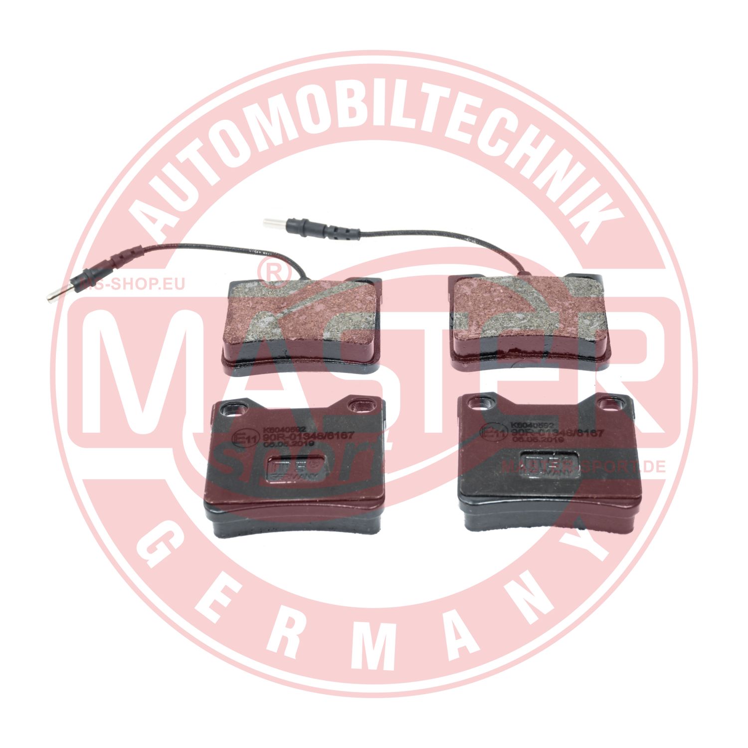 Placute frana MASTERSPORT GERMANY 13046040592N-SET-MS