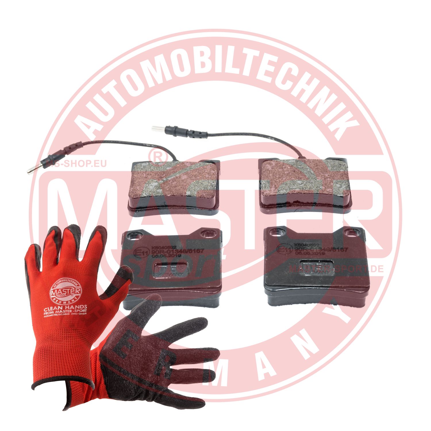 Placute frana MASTERSPORT GERMANY 13046040592N-SET-MSP