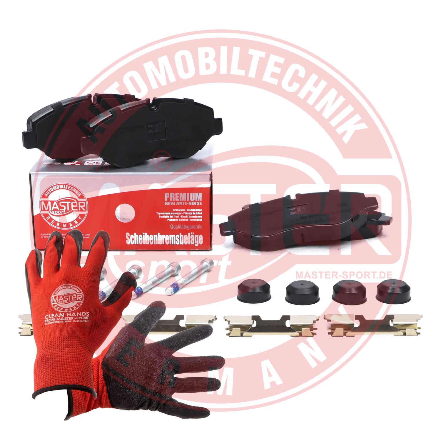 Placute frana MASTERSPORT GERMANY 13046048302N-SET-MSP