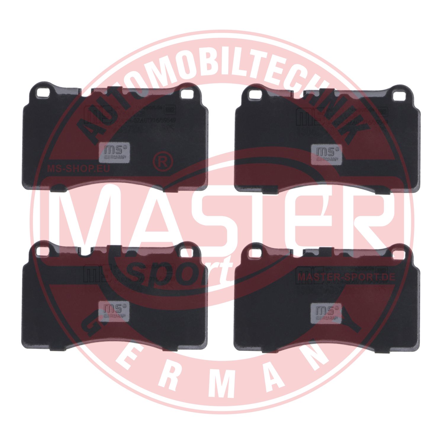 Placute frana MASTERSPORT GERMANY 13046048372N-SET-MS