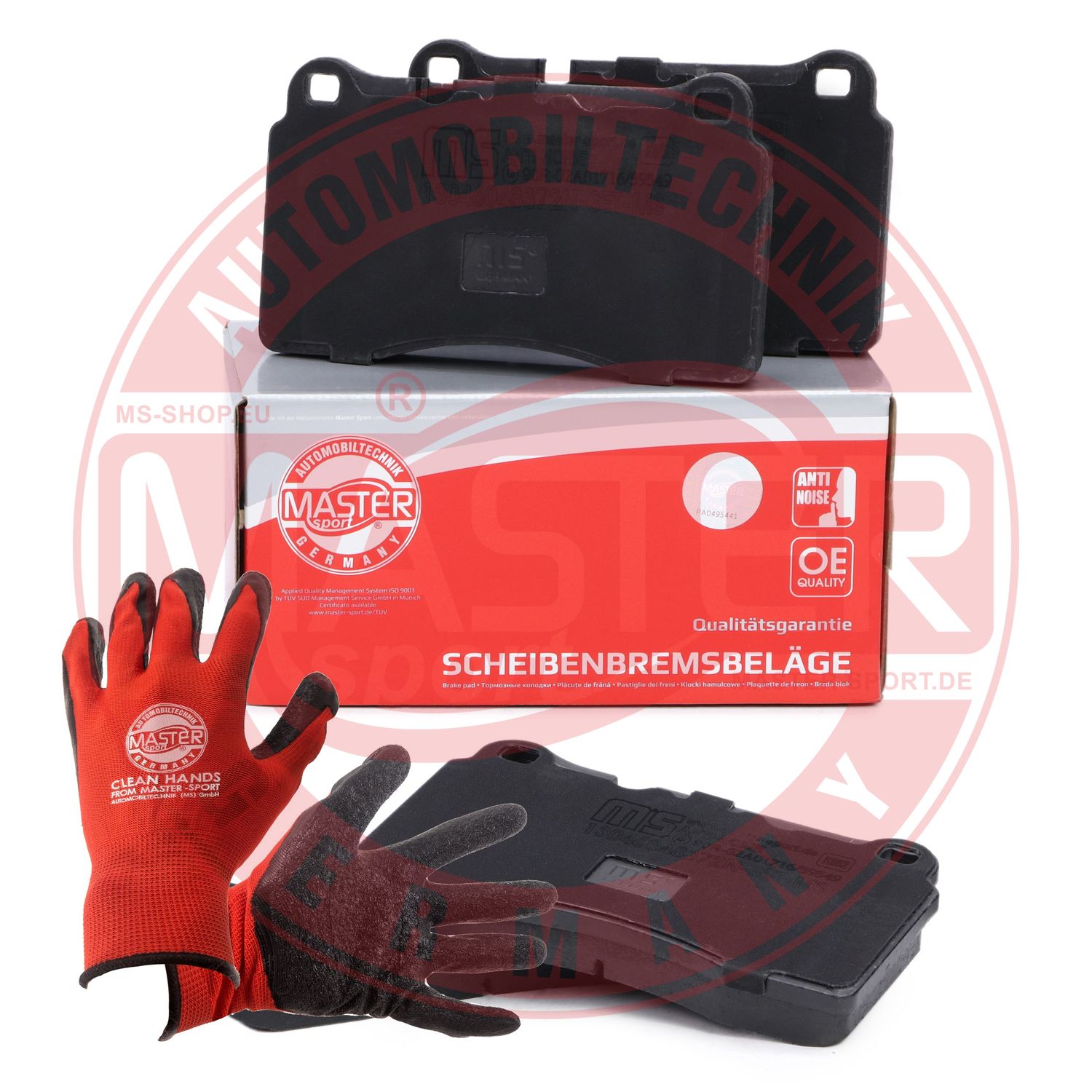 Placute frana MASTERSPORT GERMANY 13046048372N-SET-MSP