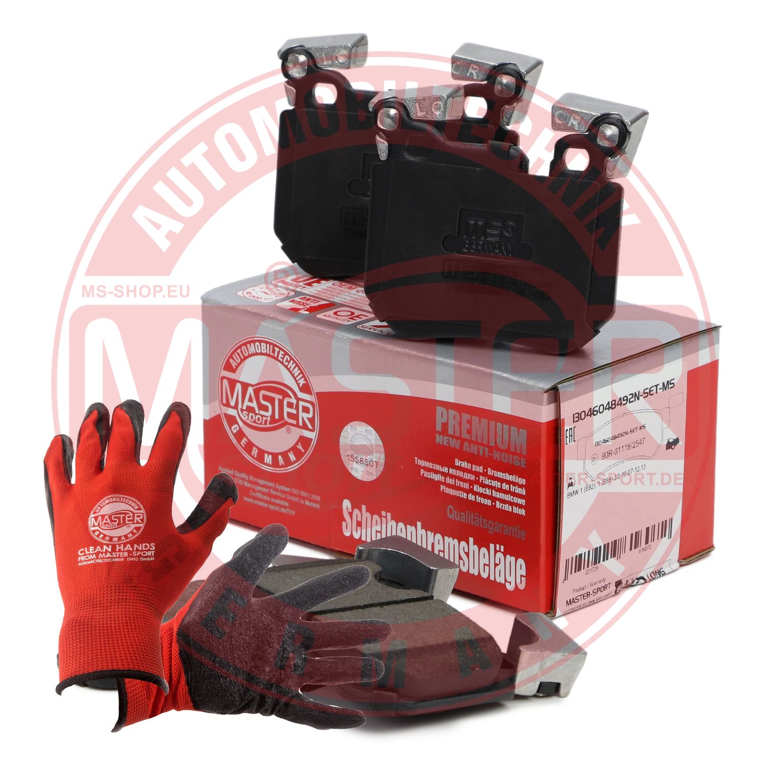 Placute frana MASTERSPORT GERMANY 13046048492N-SET-MSP