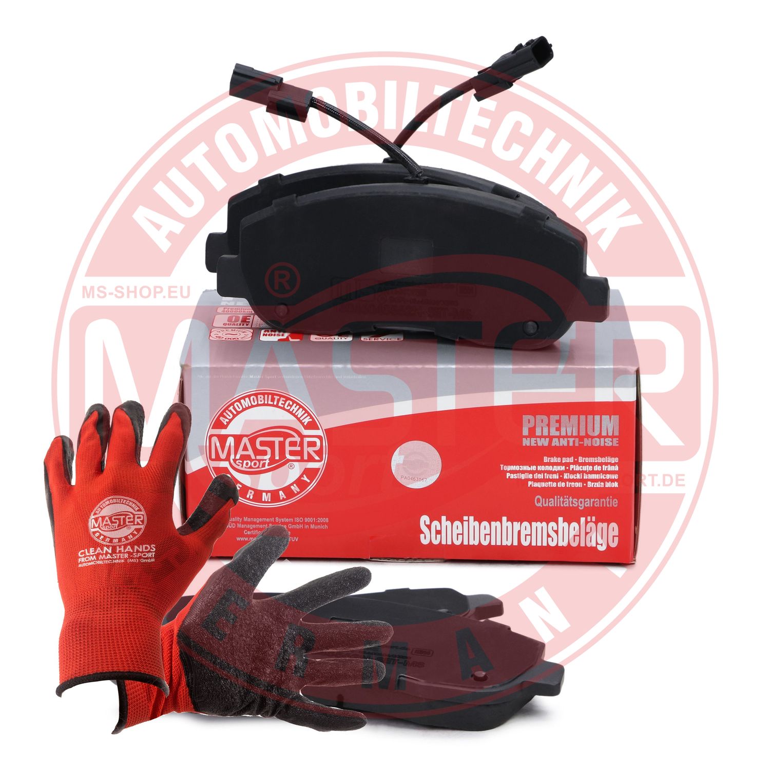 Placute frana MASTERSPORT GERMANY 13046048562N-SET-MSP