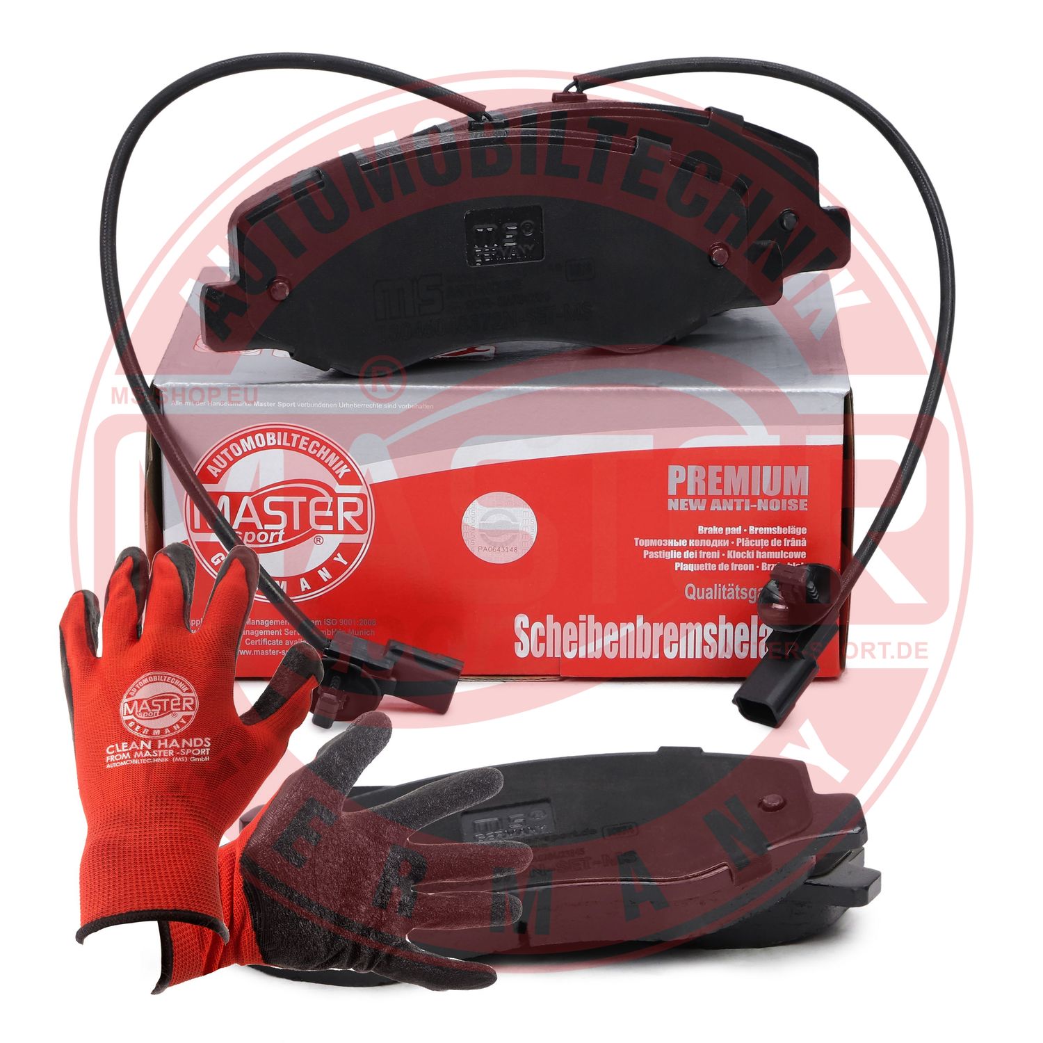 Placute frana MASTERSPORT GERMANY 13046048572N-SET-MSP