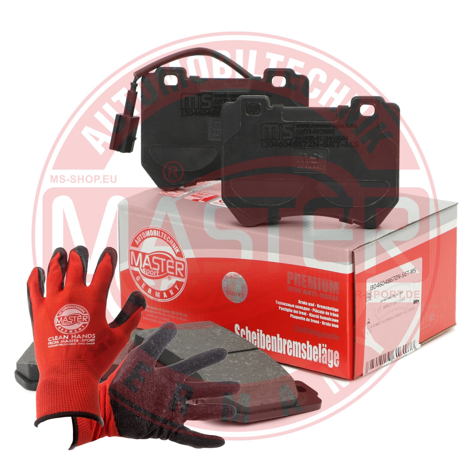Placute frana MASTERSPORT GERMANY 13046048672N-SET-MSP