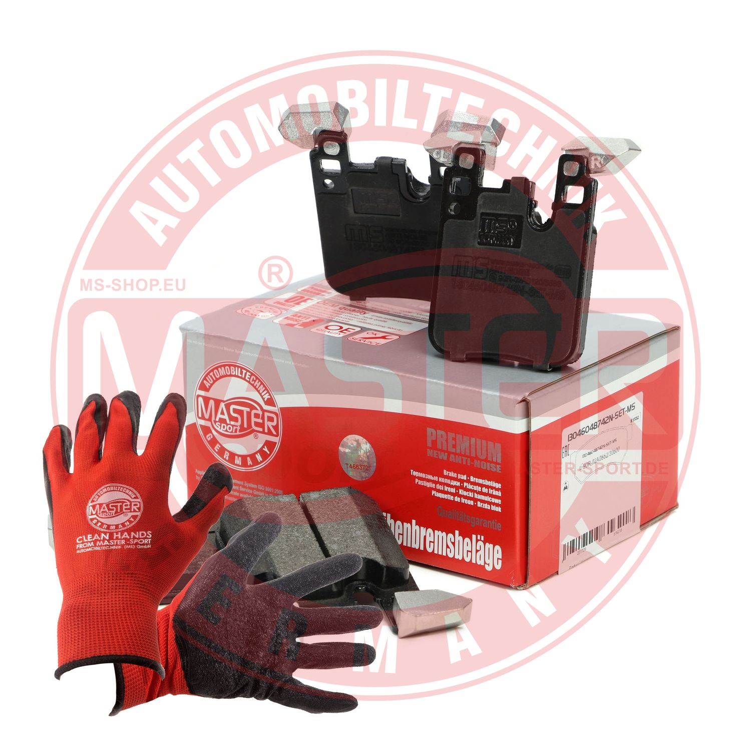 Placute frana MASTERSPORT GERMANY 13046048742N-SET-MSP