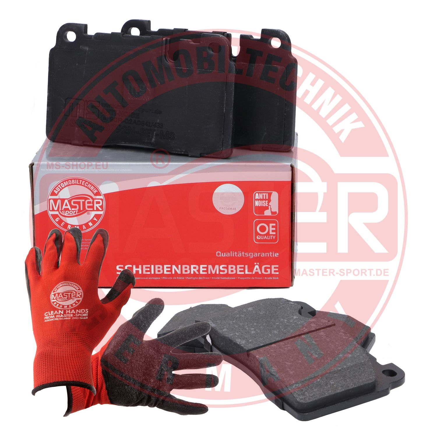 Placute frana MASTERSPORT GERMANY 13046048792N-SET-MSP