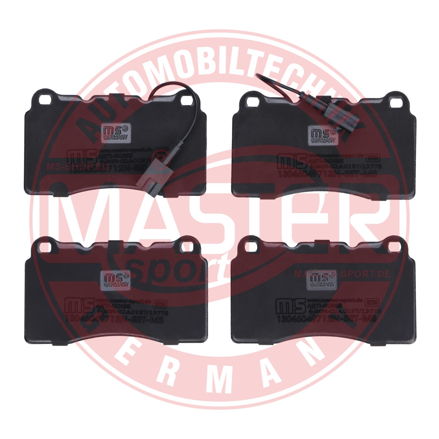 Placute frana MASTERSPORT GERMANY 13046049712N-SET-MS