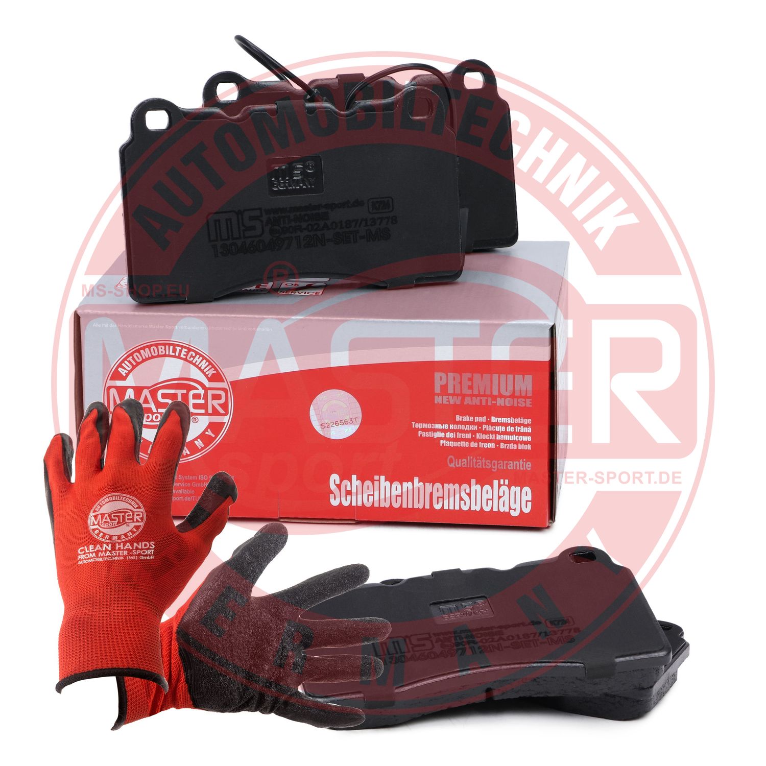 Placute frana MASTERSPORT GERMANY 13046049712N-SET-MSP