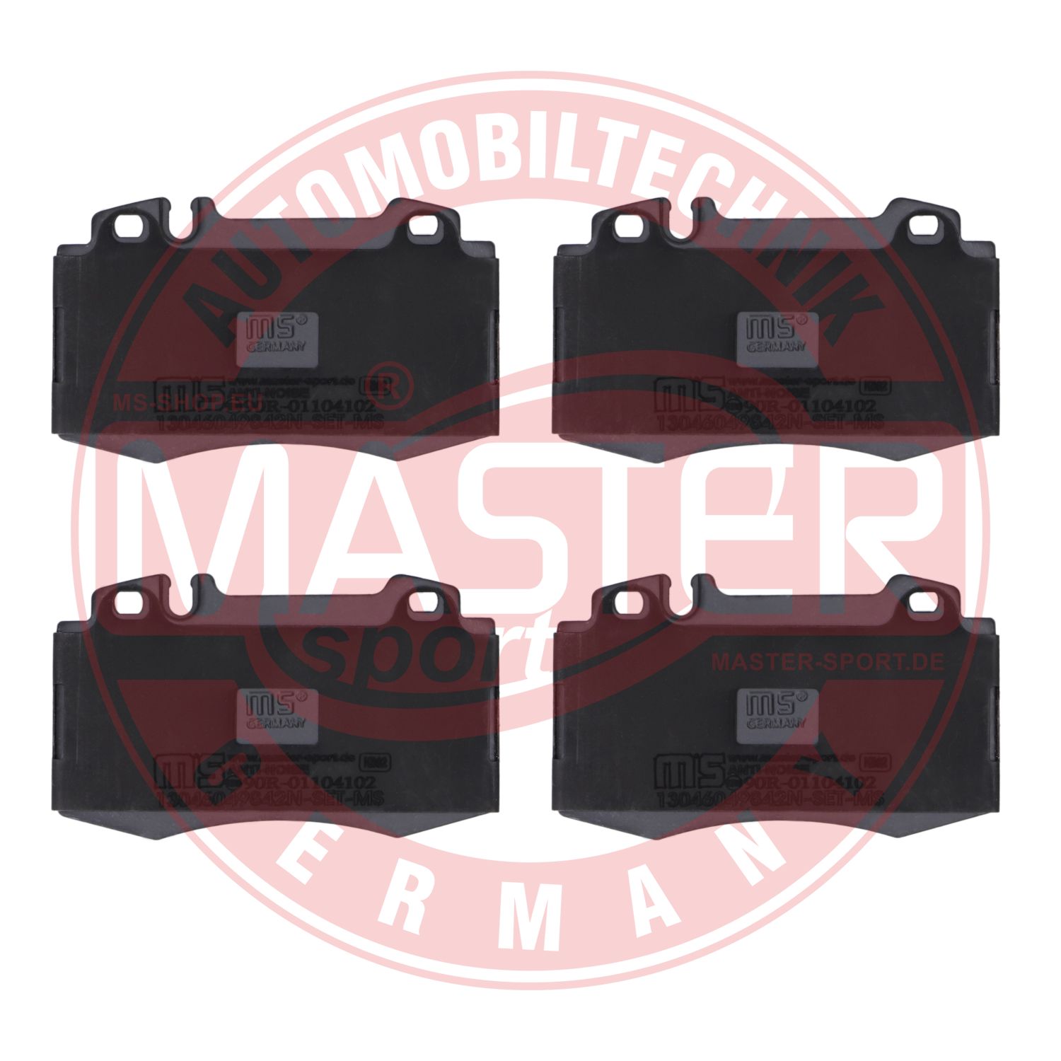 Placute frana MASTERSPORT GERMANY 13046049842N-SET-MS