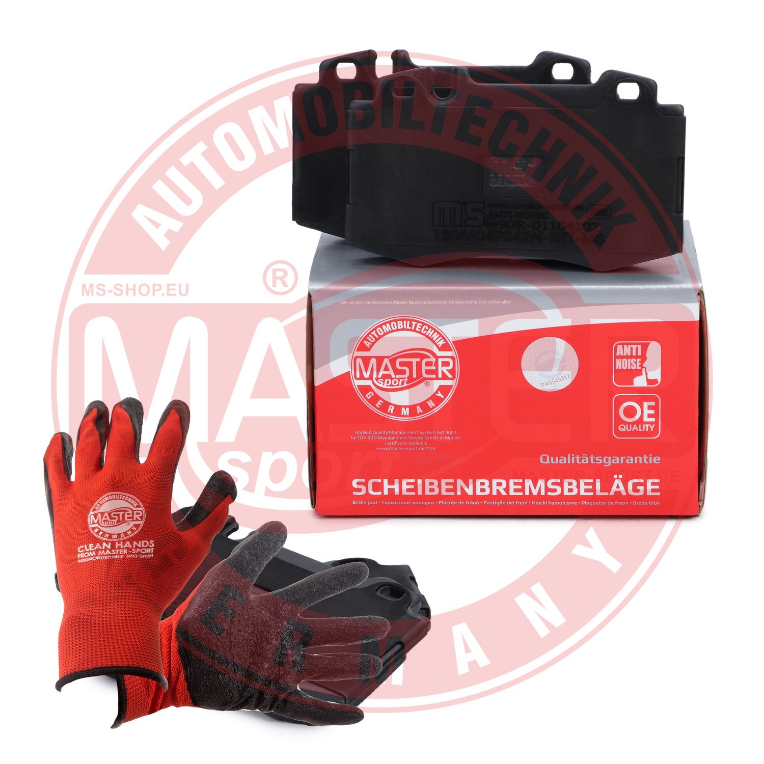 Placute frana MASTERSPORT GERMANY 13046049842N-SET-MSP
