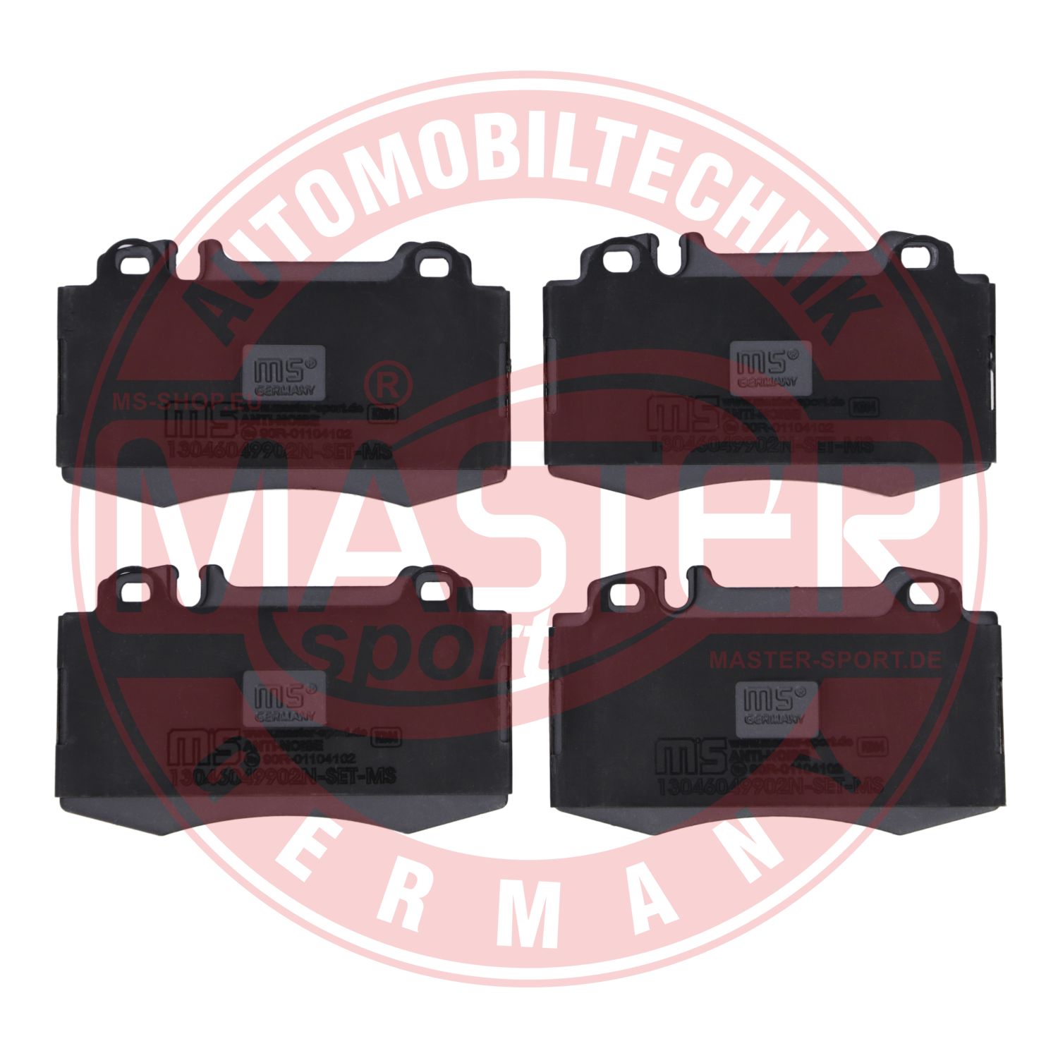 Placute frana MASTERSPORT GERMANY 13046049902N-SET-MS