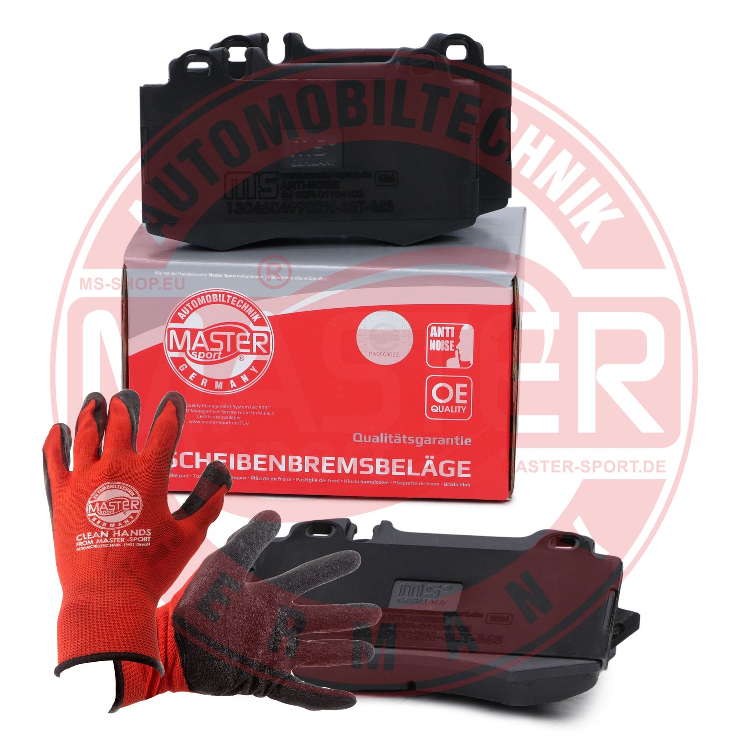 Placute frana MASTERSPORT GERMANY 13046049902N-SET-MSP